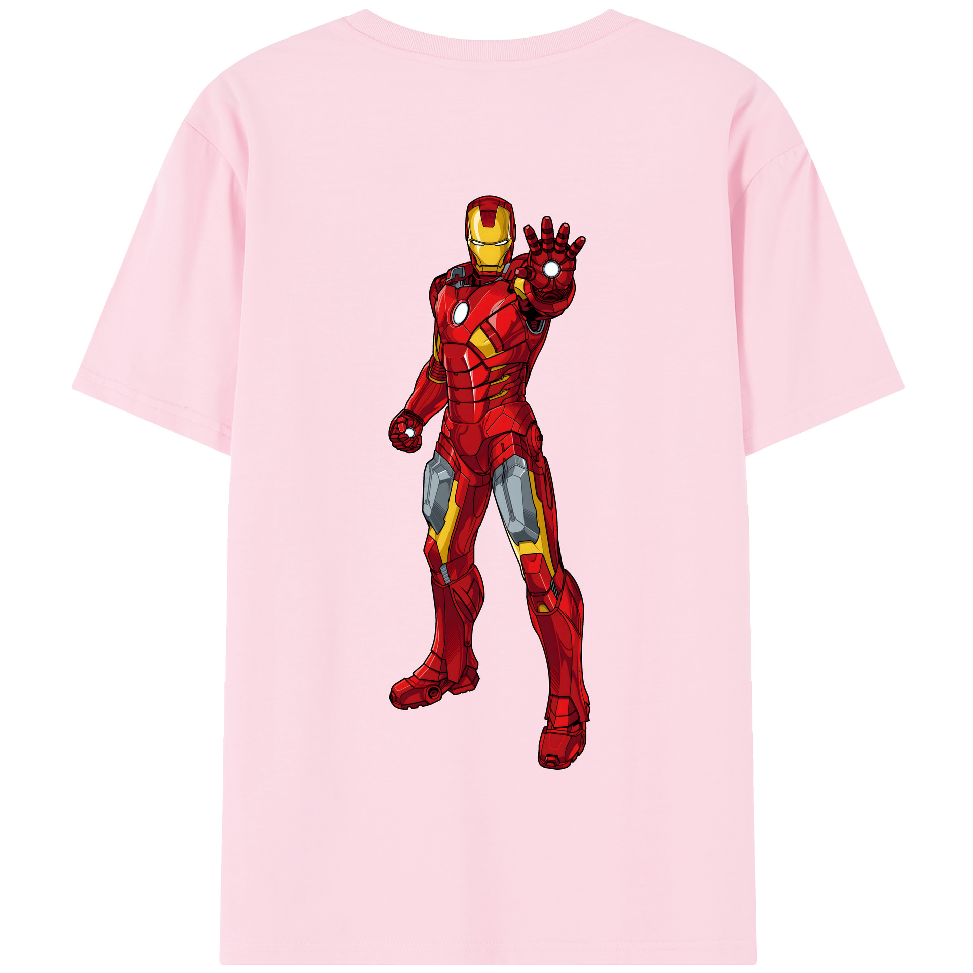 （画像用） アベンジャーズ The Avengers 綿100％半袖Tシャツ（背面プリント）