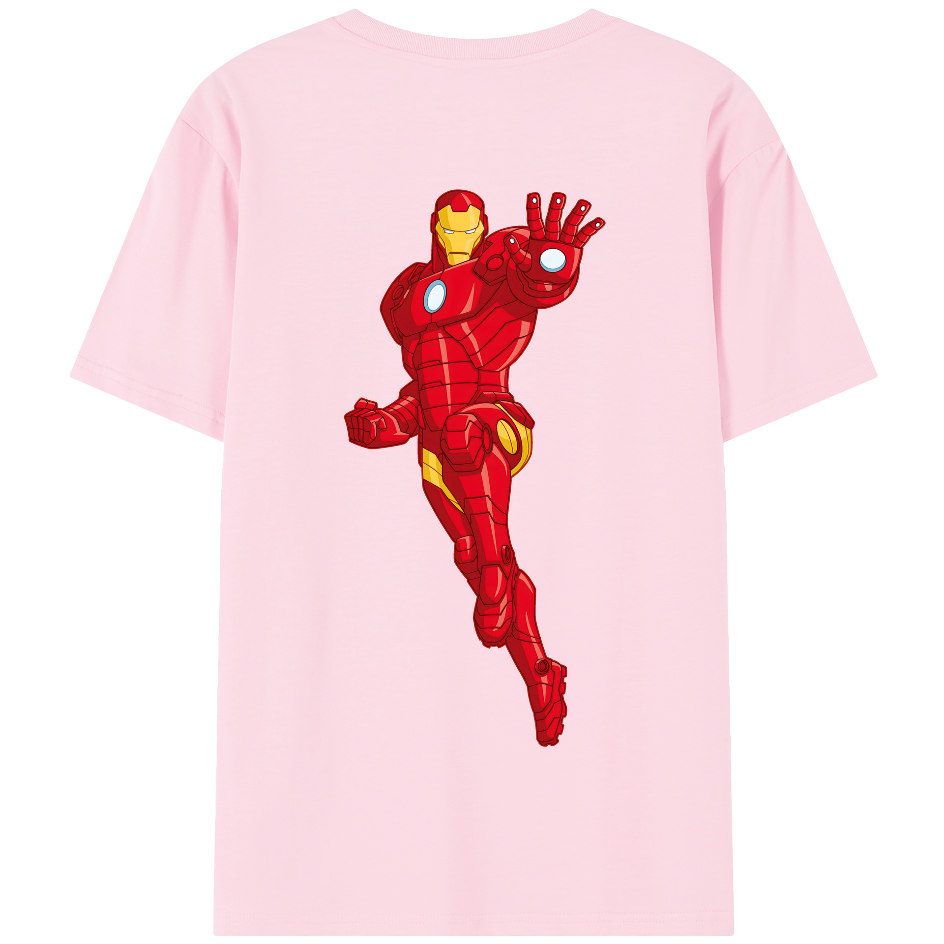 （画像用） アベンジャーズ The Avengers 綿100％半袖Tシャツ（背面プリント）