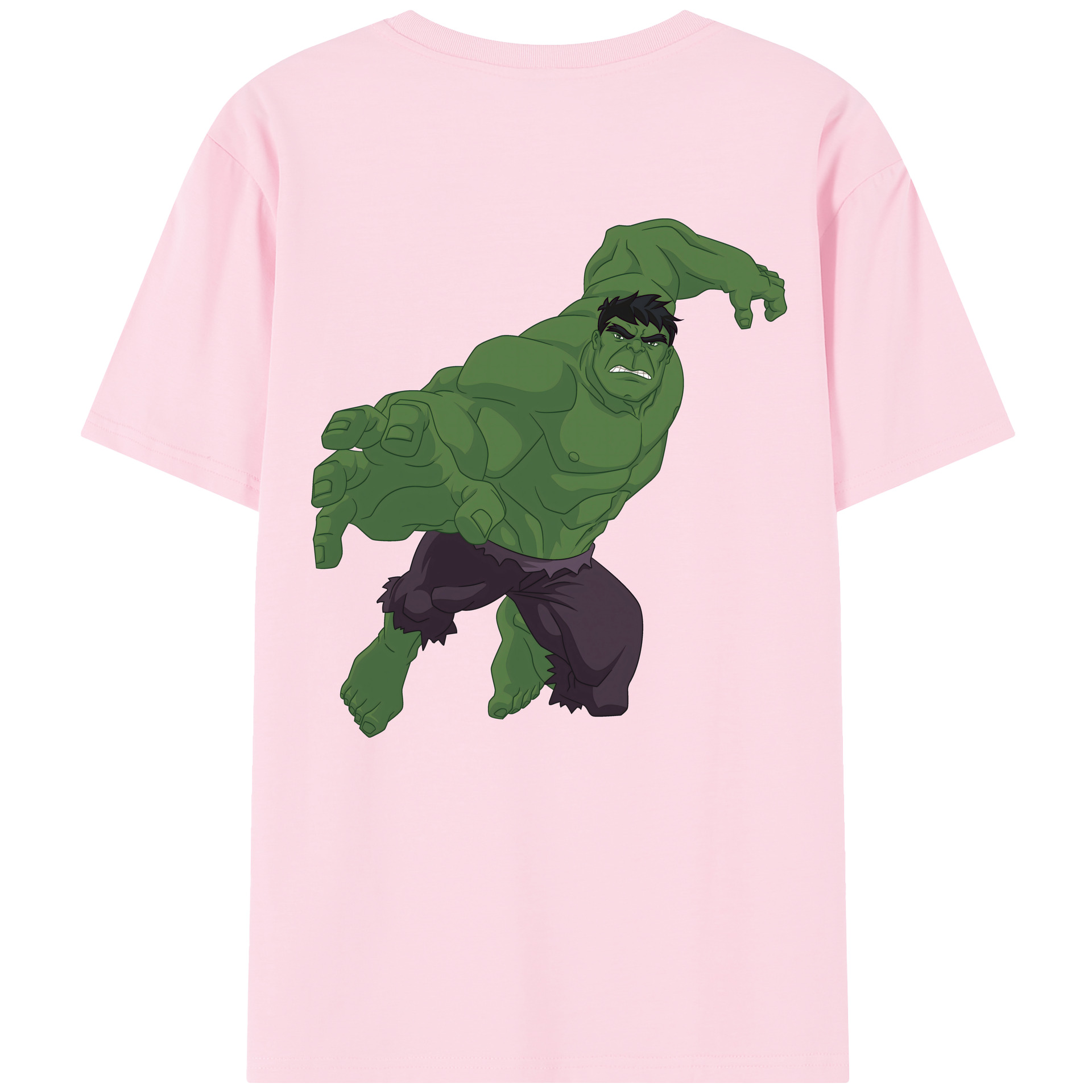 （画像用） アベンジャーズ The Avengers 綿100％半袖Tシャツ（背面プリント）