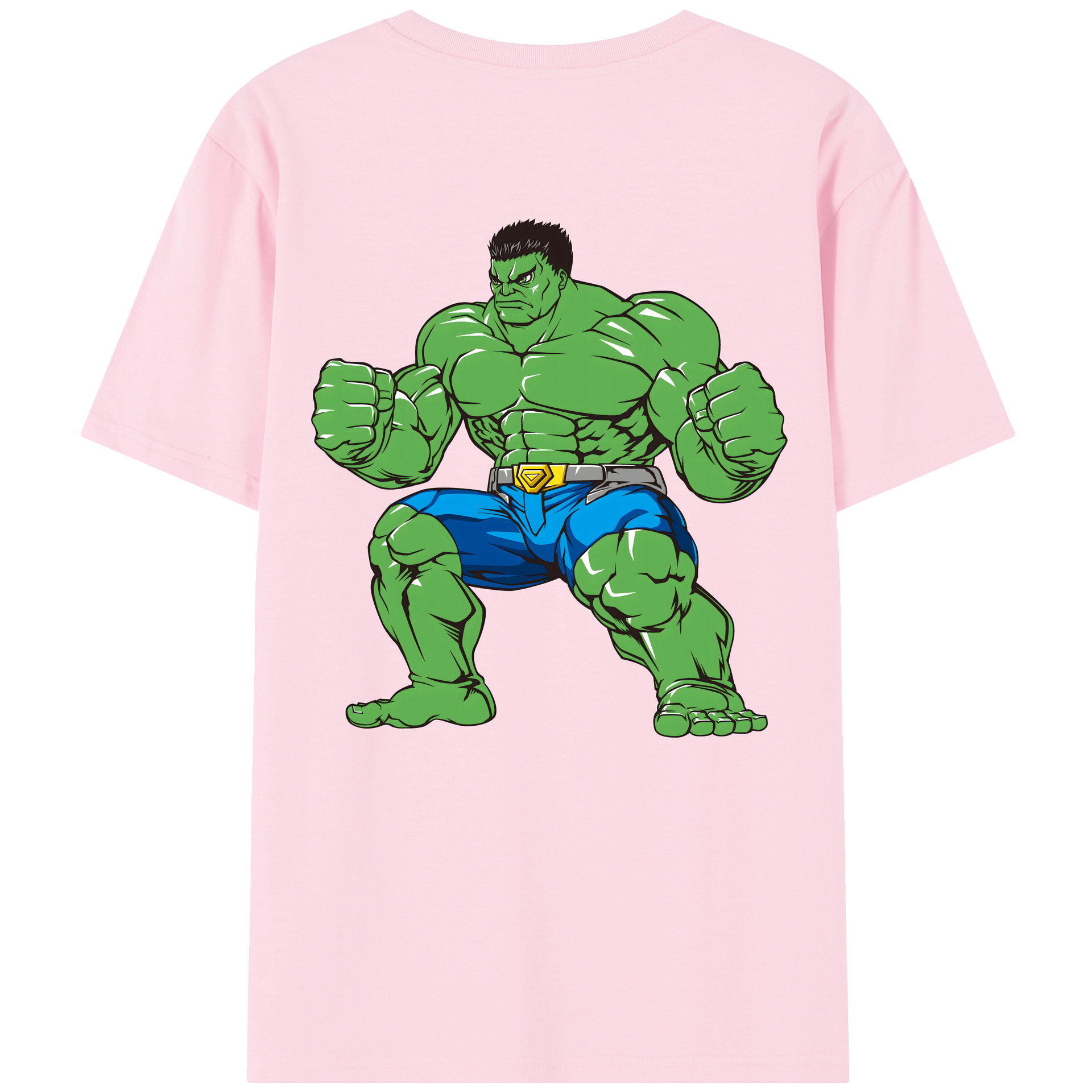 （画像用） アベンジャーズ The Avengers 綿100％半袖Tシャツ（背面プリント）