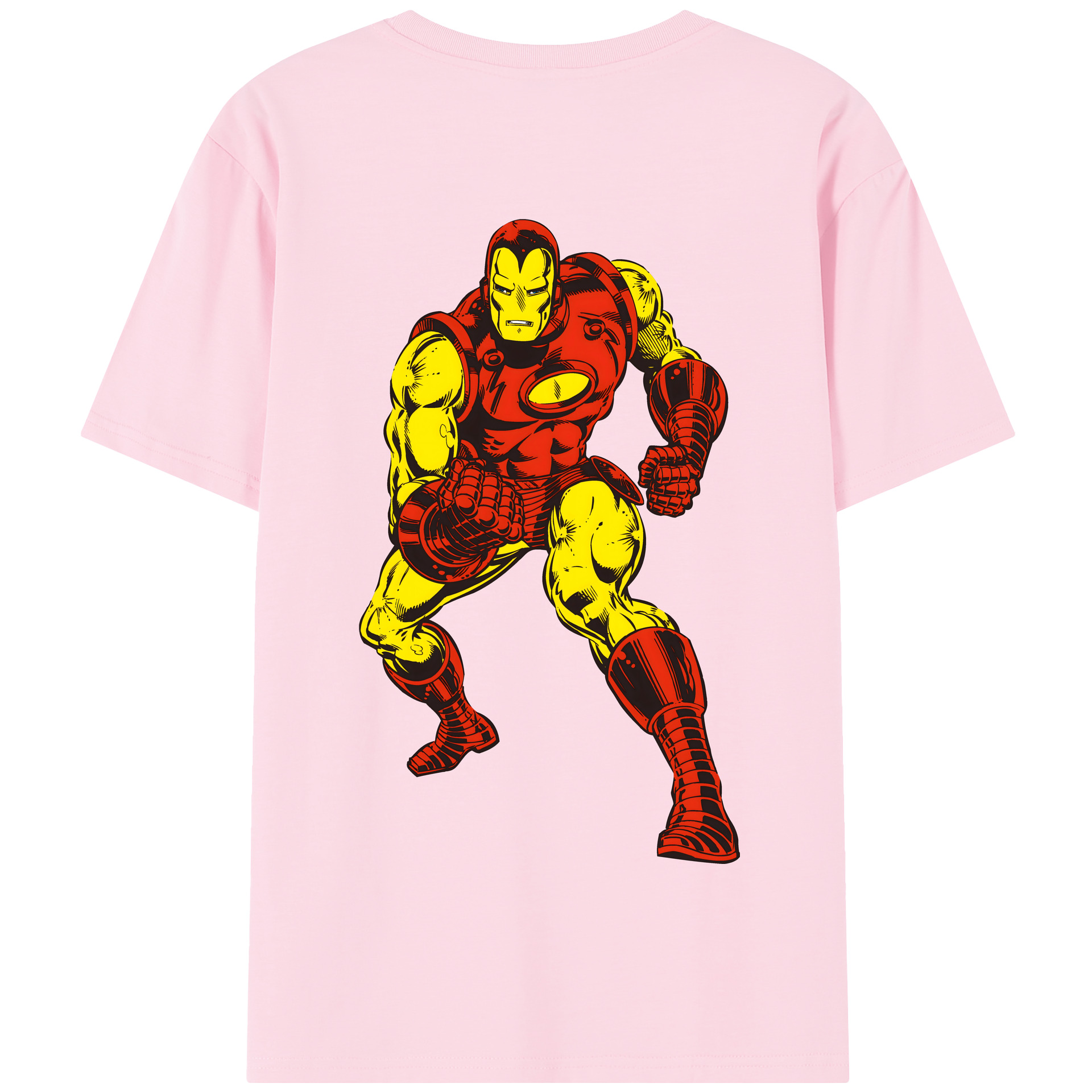 （画像用） アベンジャーズ The Avengers 綿100％半袖Tシャツ（背面プリント）
