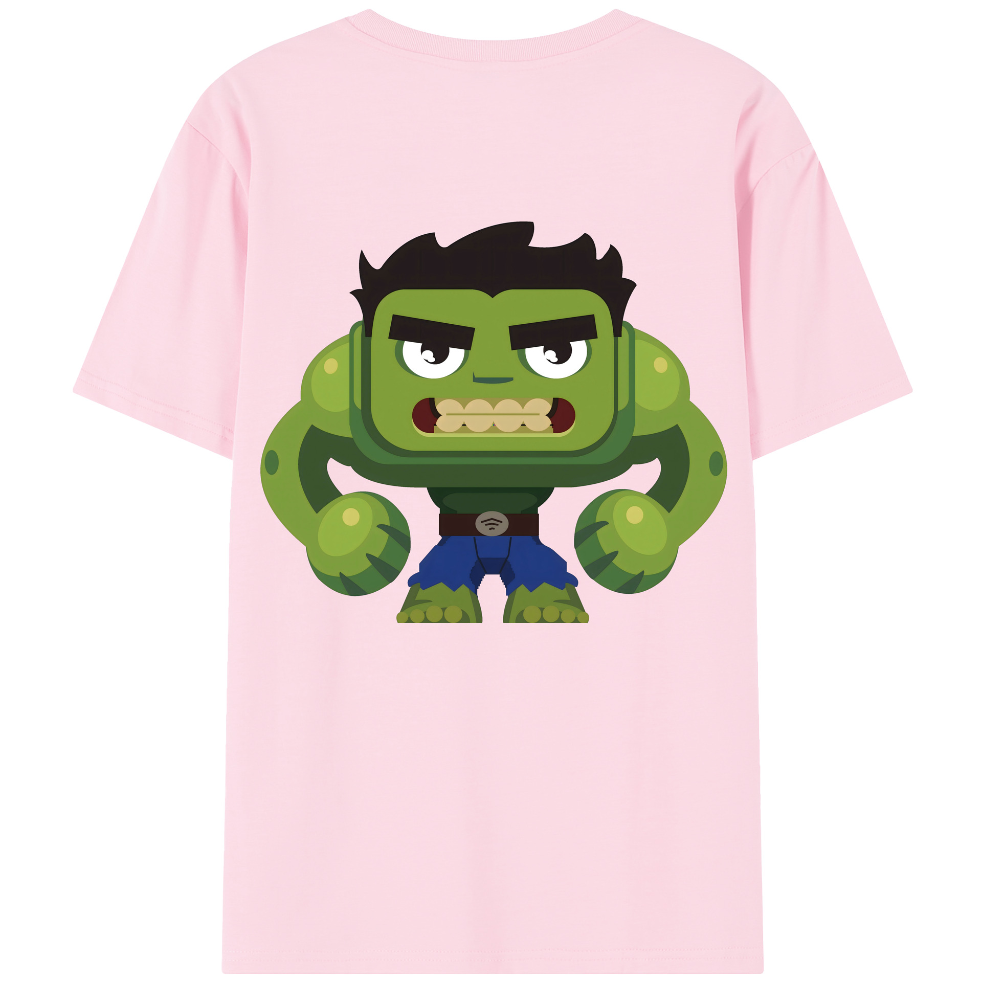 （画像用） アベンジャーズ The Avengers 綿100％半袖Tシャツ（背面プリント）