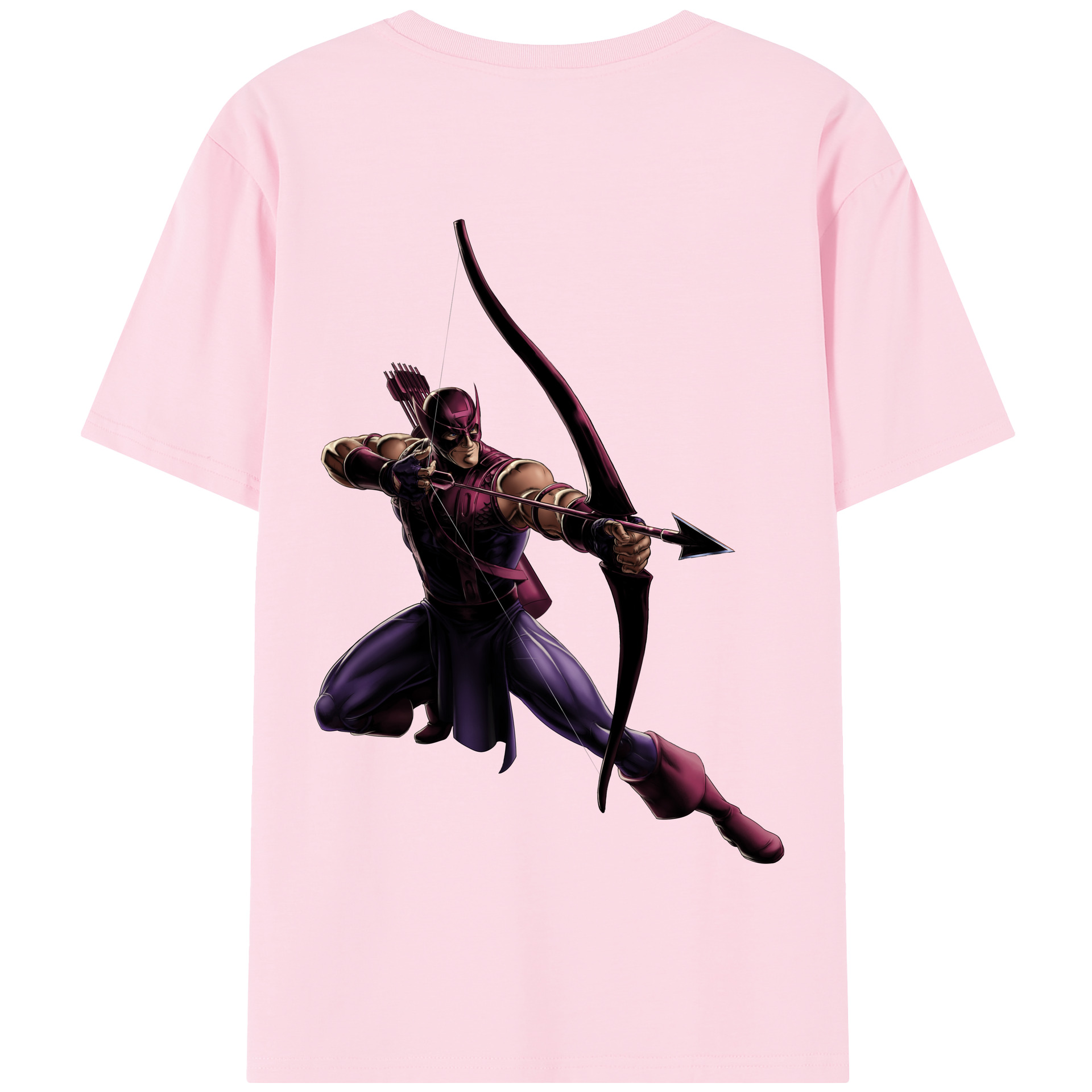 （画像用） アベンジャーズ The Avengers 綿100％半袖Tシャツ（背面プリント）