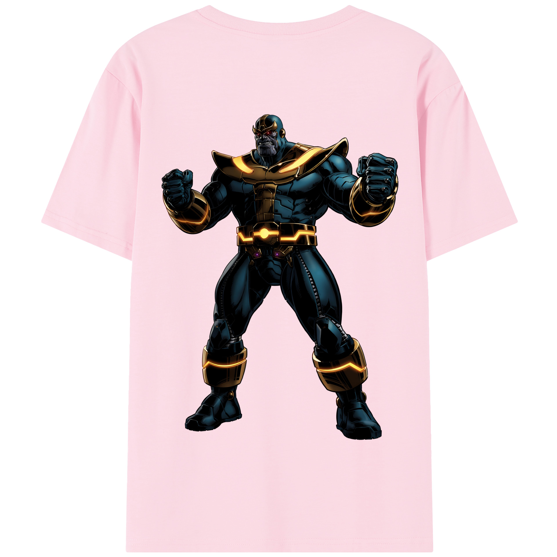 （画像用） アベンジャーズ The Avengers 綿100％半袖Tシャツ（背面プリント）