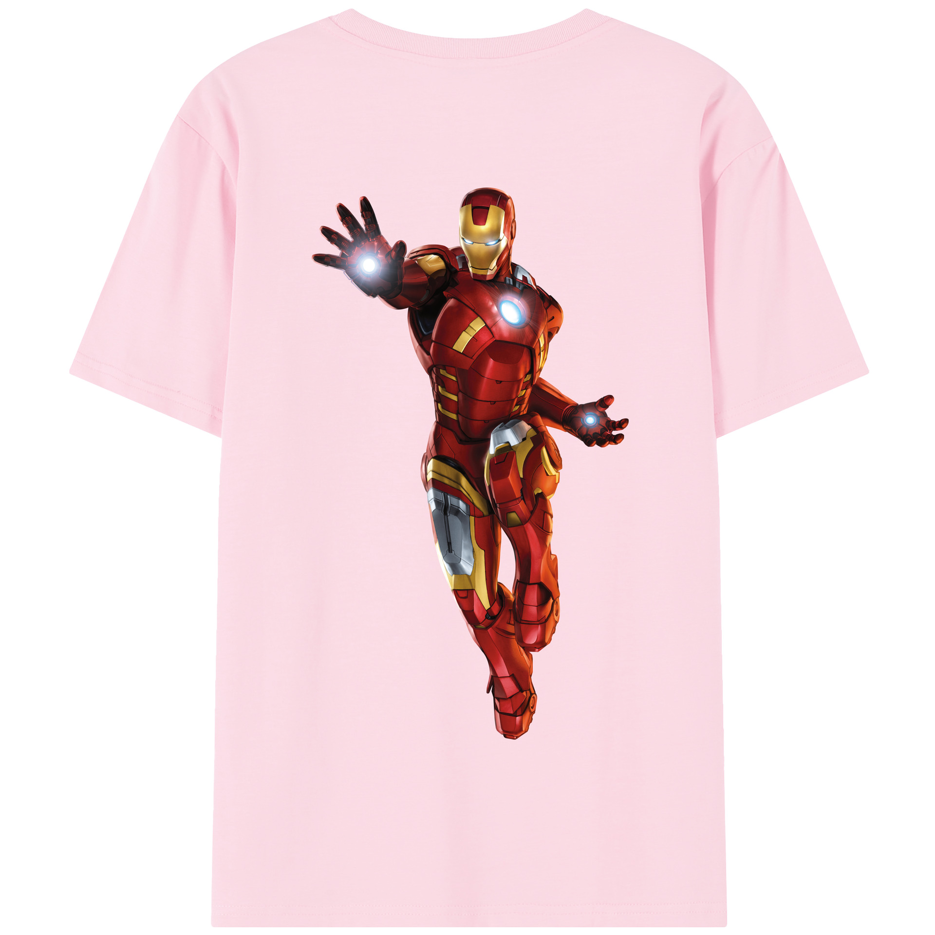 （画像用） アベンジャーズ The Avengers 綿100％半袖Tシャツ（背面プリント）