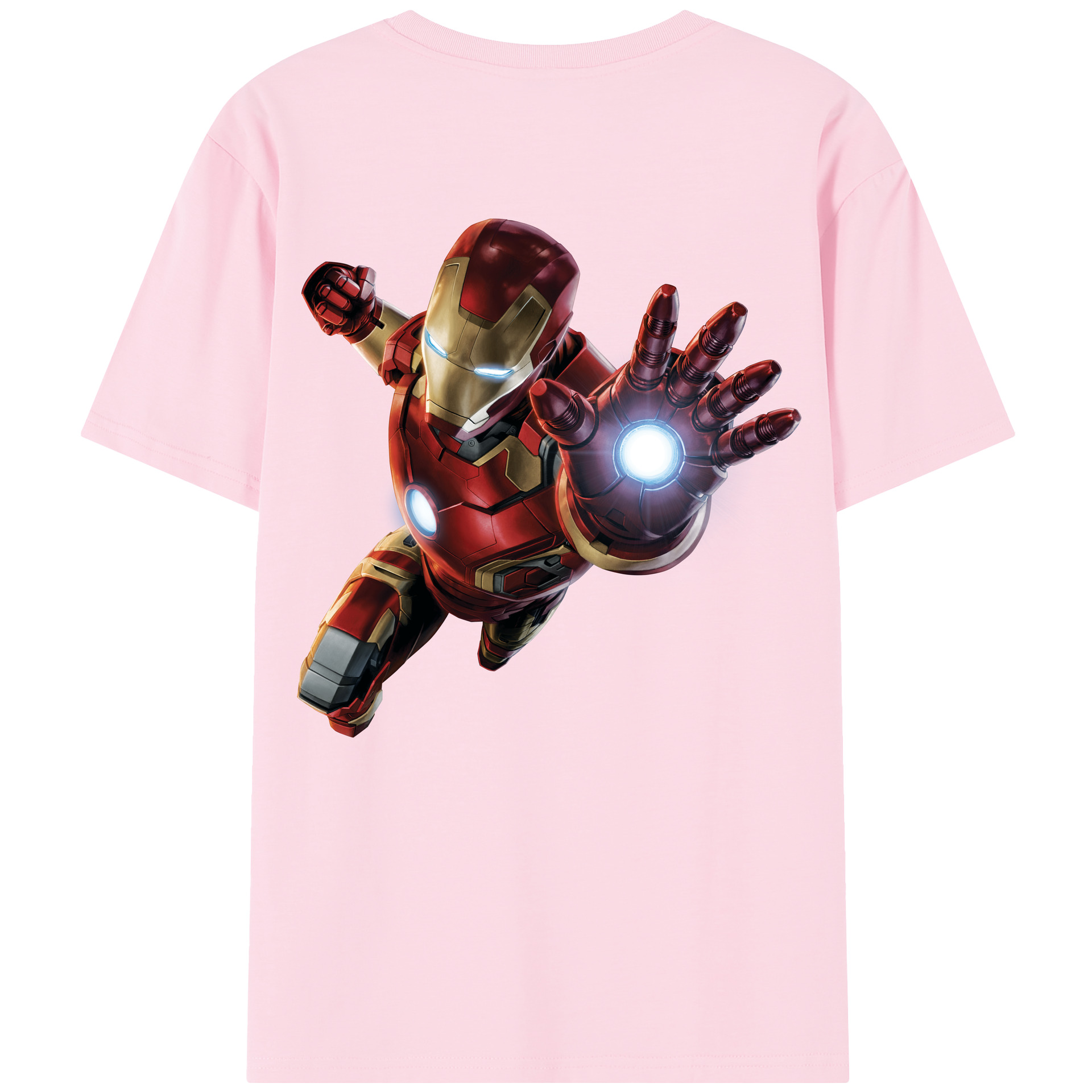 （画像用） アベンジャーズ The Avengers 綿100％半袖Tシャツ（背面プリント）