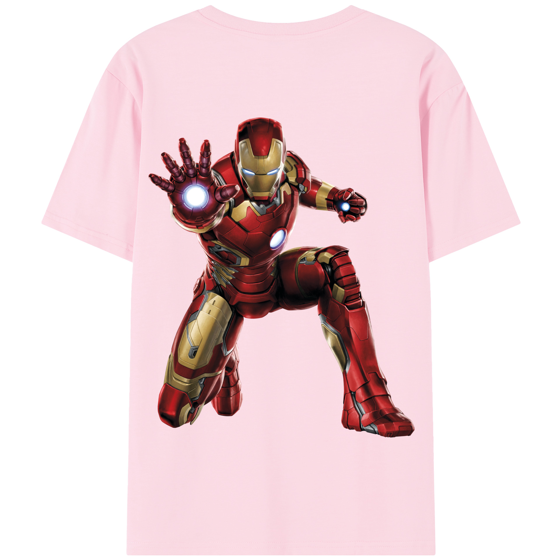 （画像用） アベンジャーズ The Avengers 綿100％半袖Tシャツ（背面プリント）