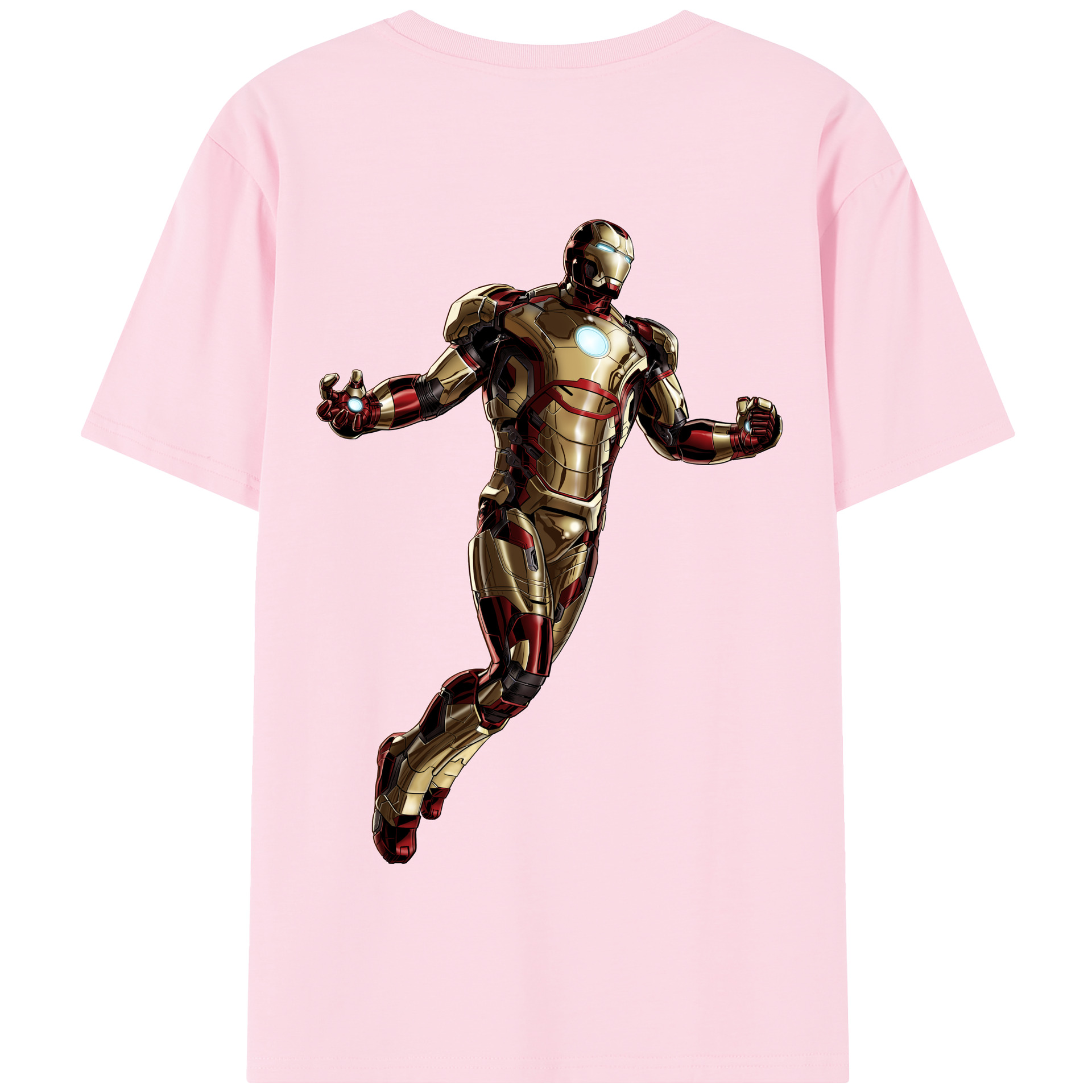 （画像用） アベンジャーズ The Avengers 綿100％半袖Tシャツ（背面プリント）