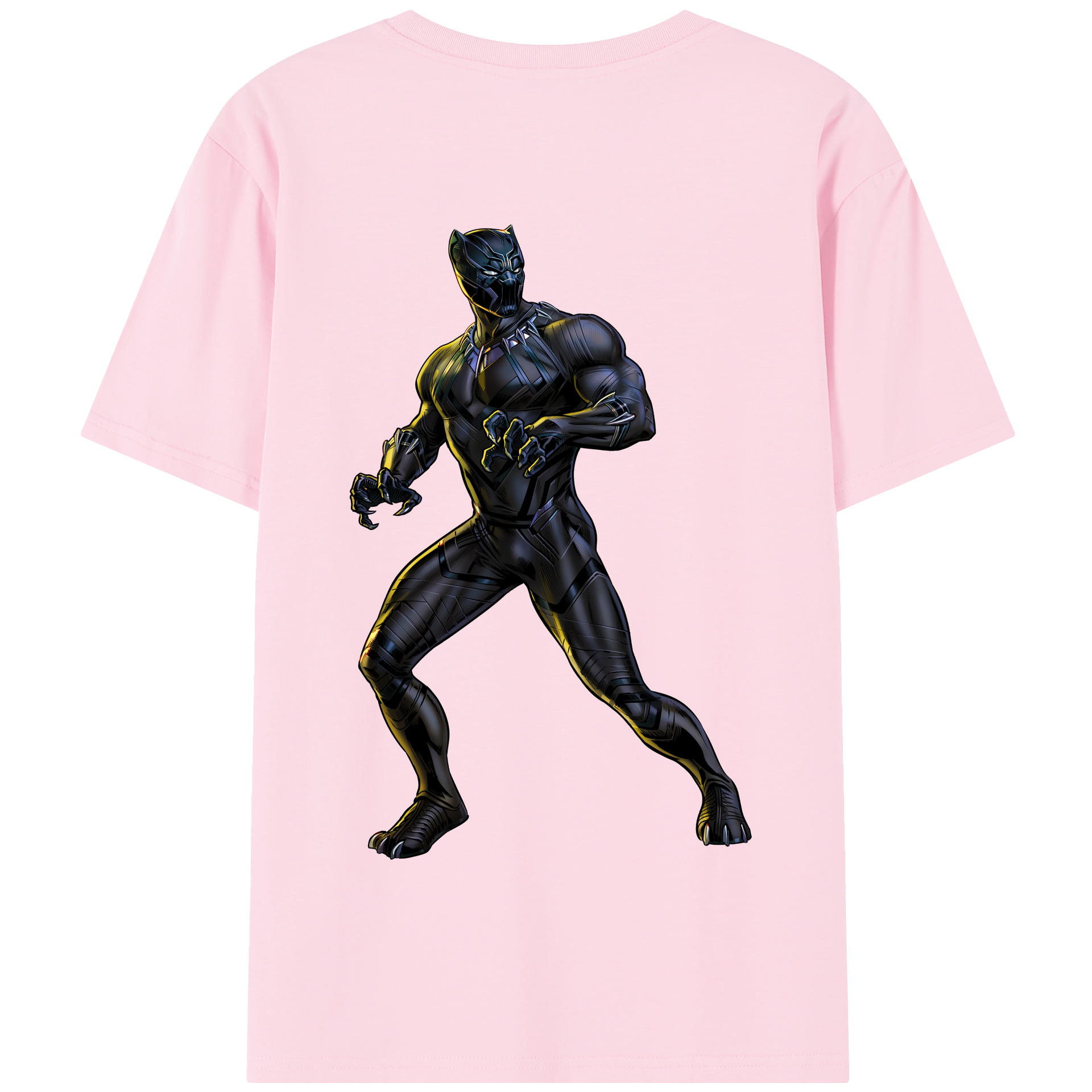 （画像用） アベンジャーズ The Avengers 綿100％半袖Tシャツ（背面プリント）