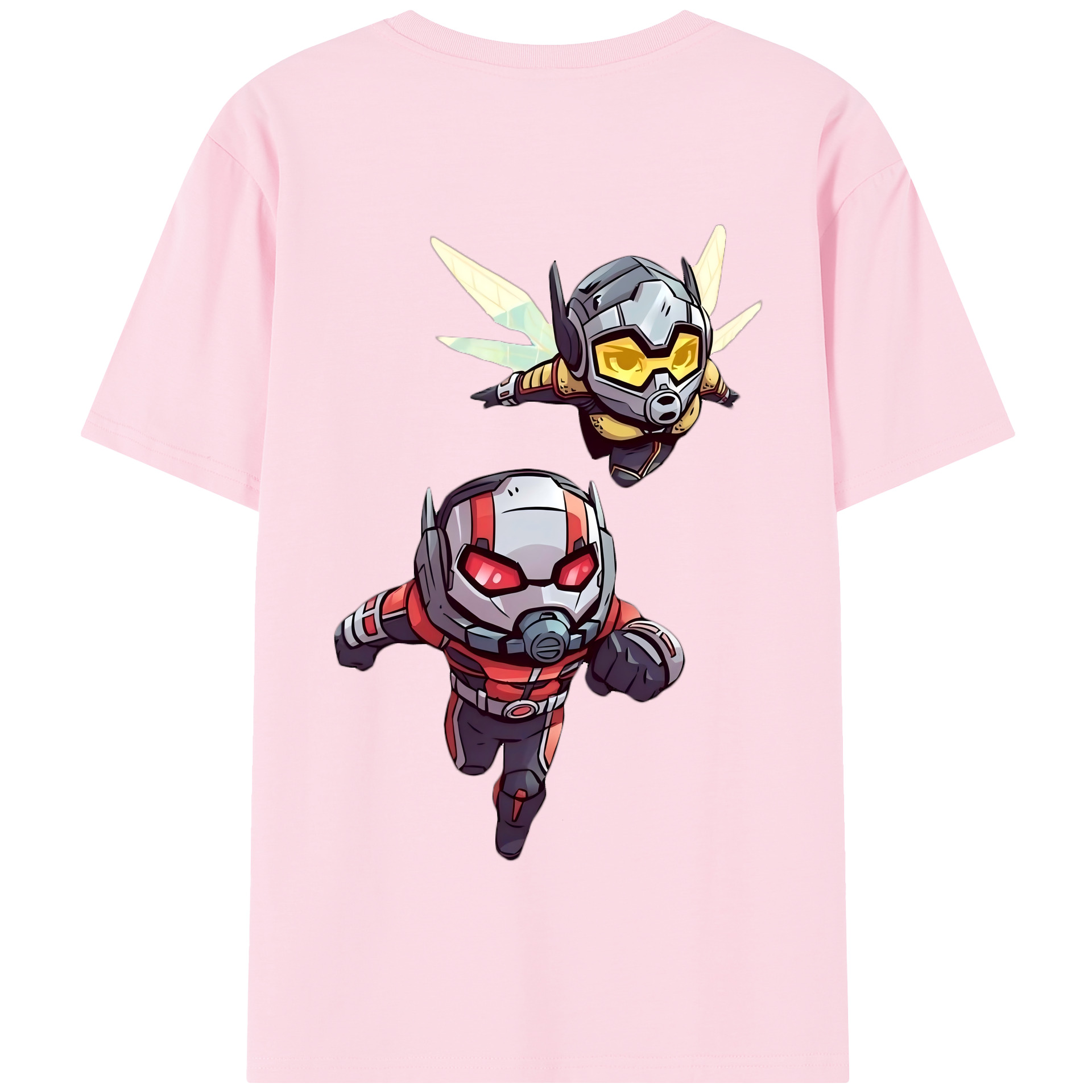 （画像用） アベンジャーズ The Avengers 綿100％半袖Tシャツ（背面プリント）
