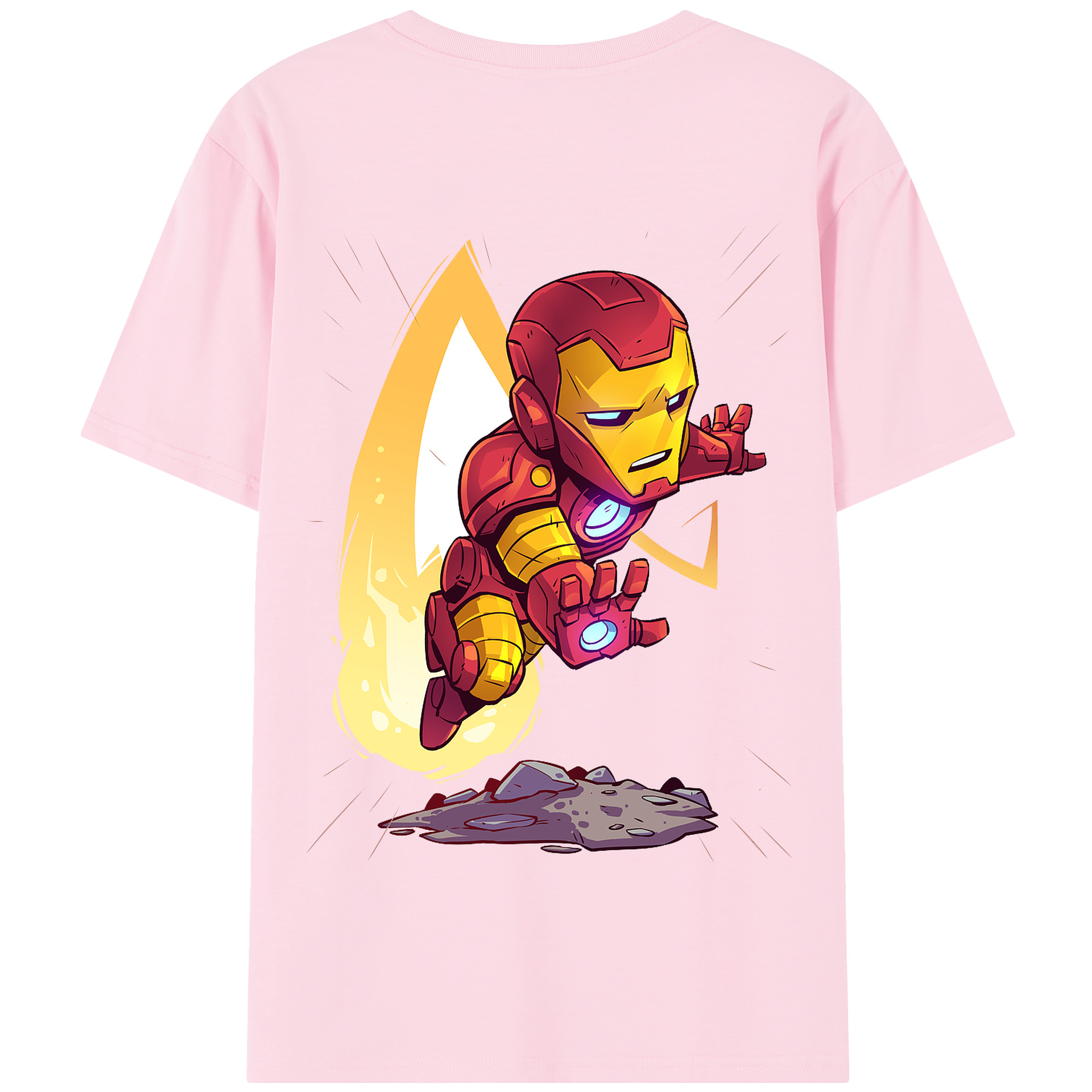 （画像用） アベンジャーズ The Avengers 綿100％半袖Tシャツ（背面プリント）