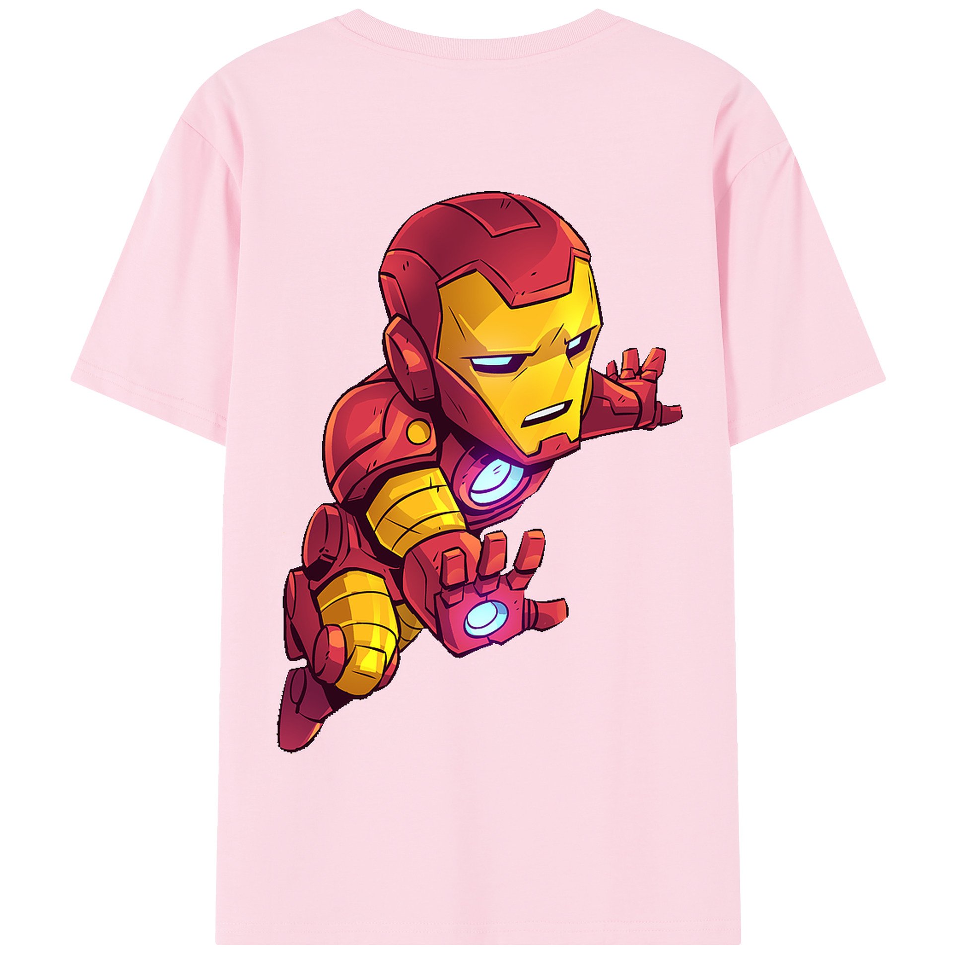 （画像用） アベンジャーズ The Avengers 綿100％半袖Tシャツ（背面プリント）