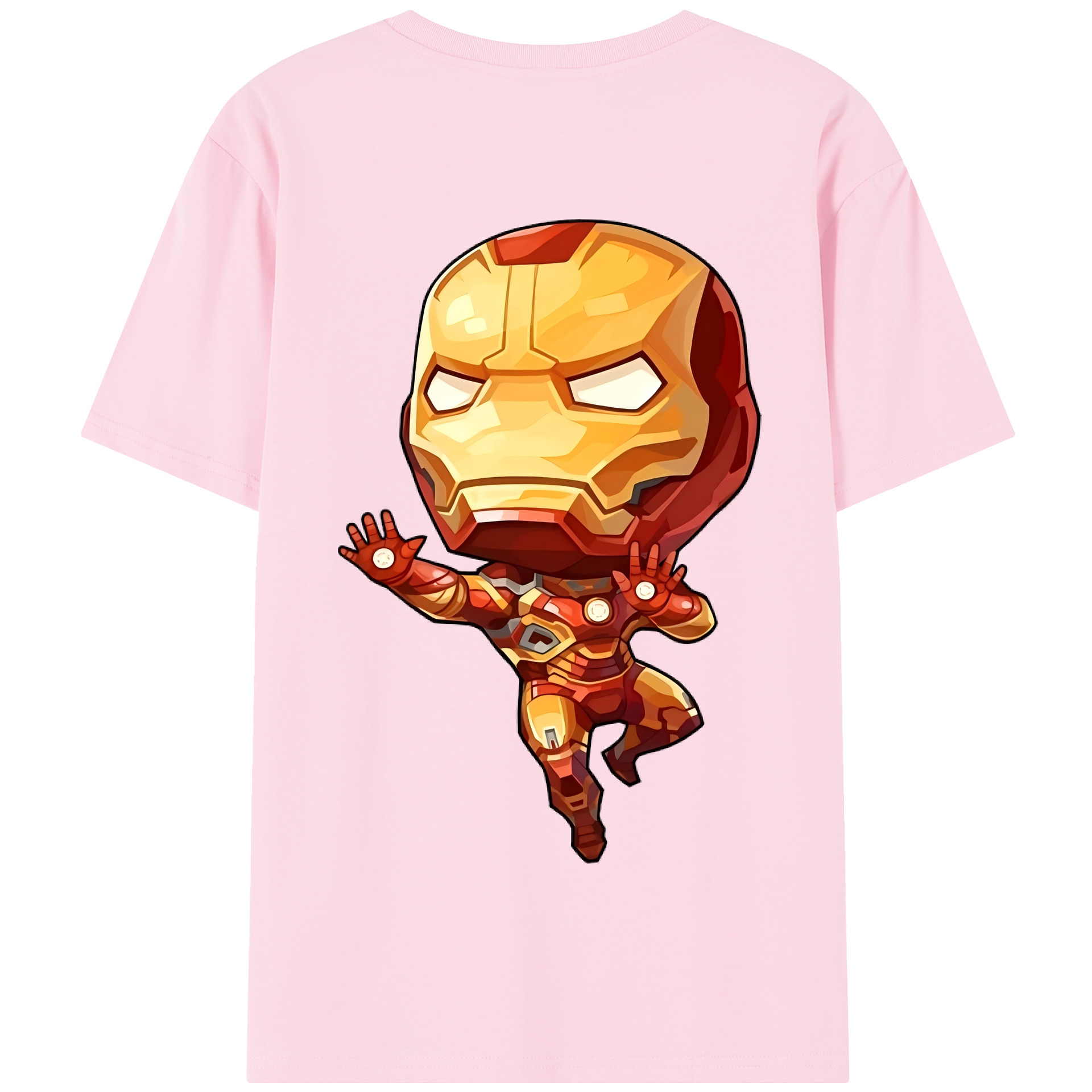（画像用） アベンジャーズ The Avengers 綿100％半袖Tシャツ（背面プリント）