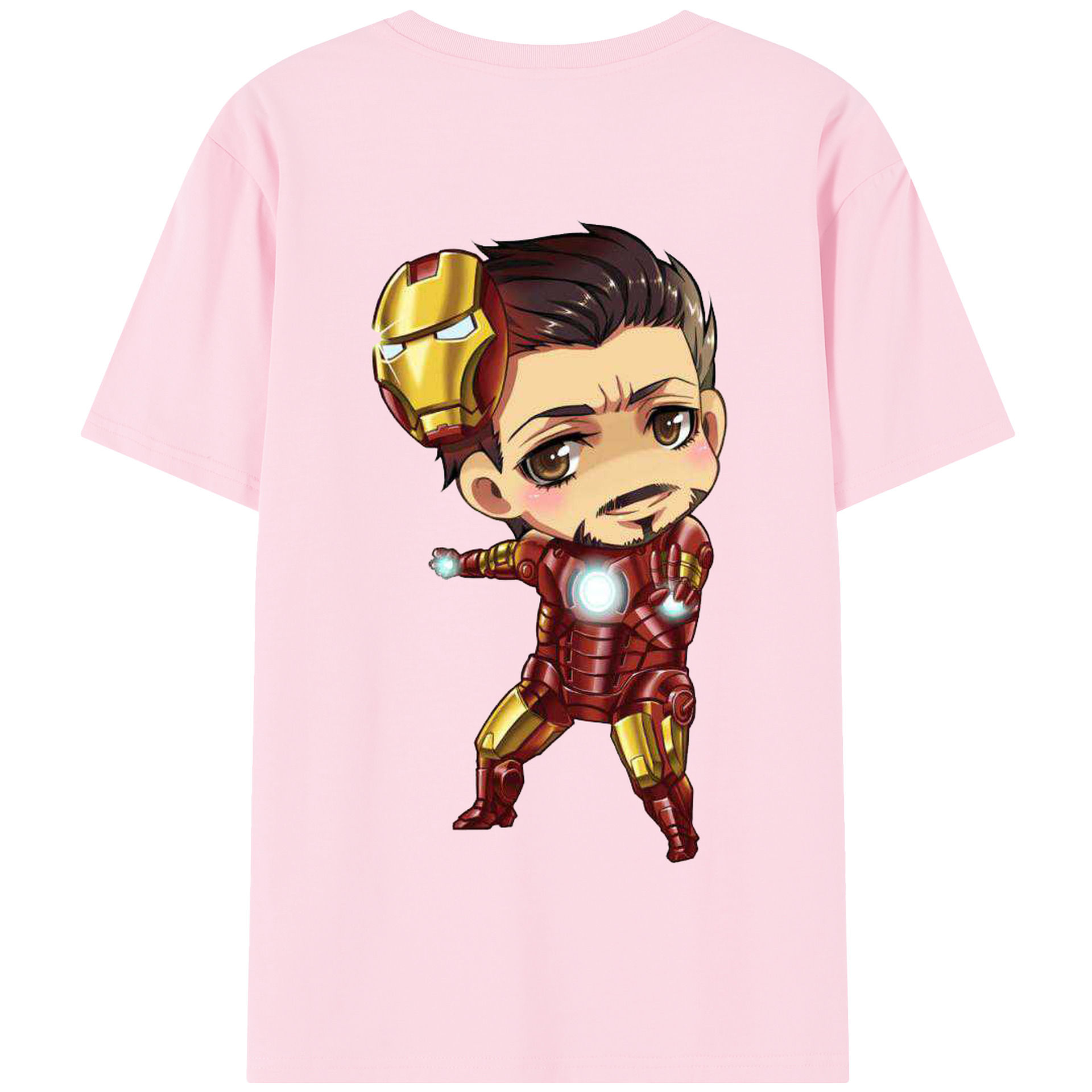 （画像用） アベンジャーズ The Avengers 綿100％半袖Tシャツ（背面プリント）