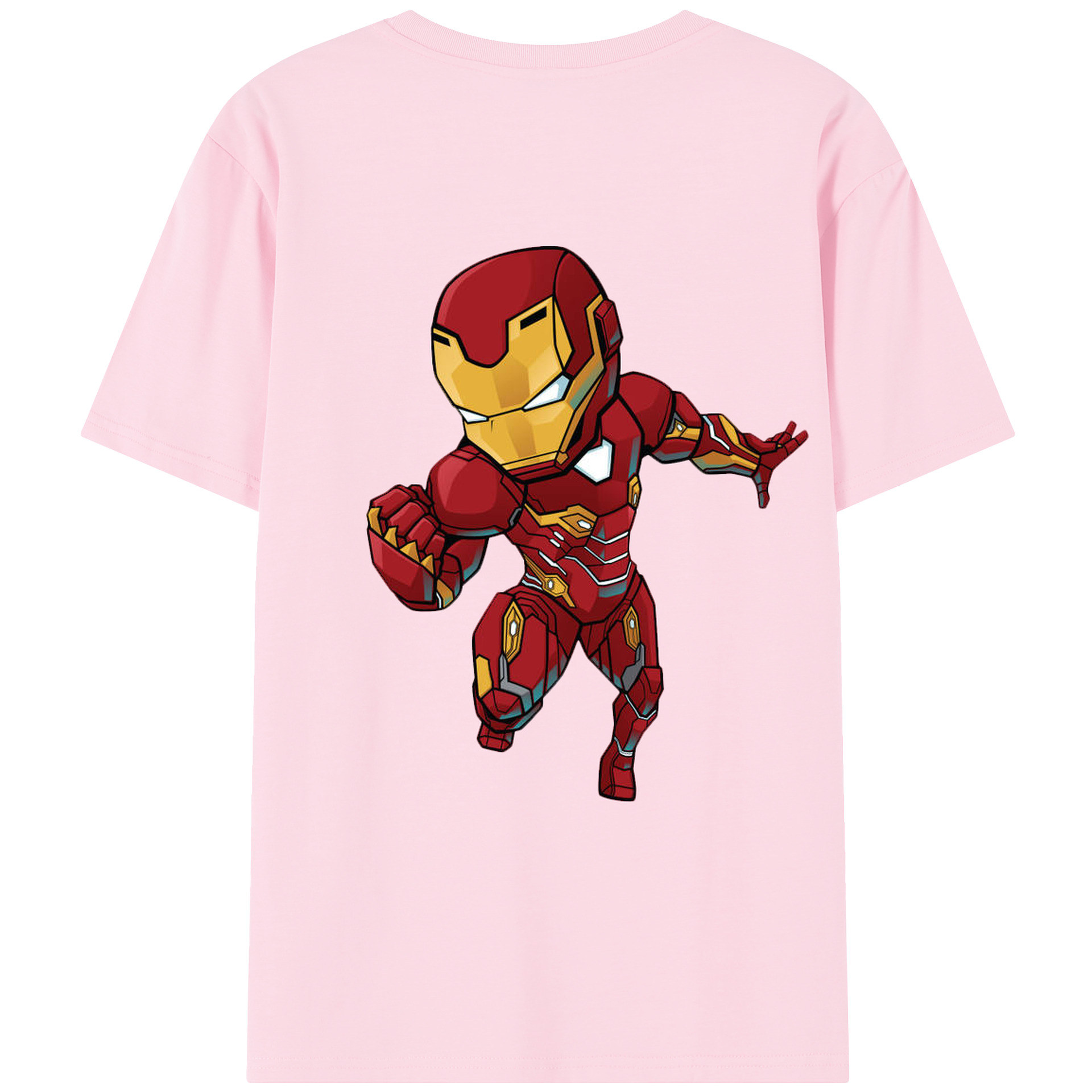 （画像用） アベンジャーズ The Avengers 綿100％半袖Tシャツ（背面プリント）