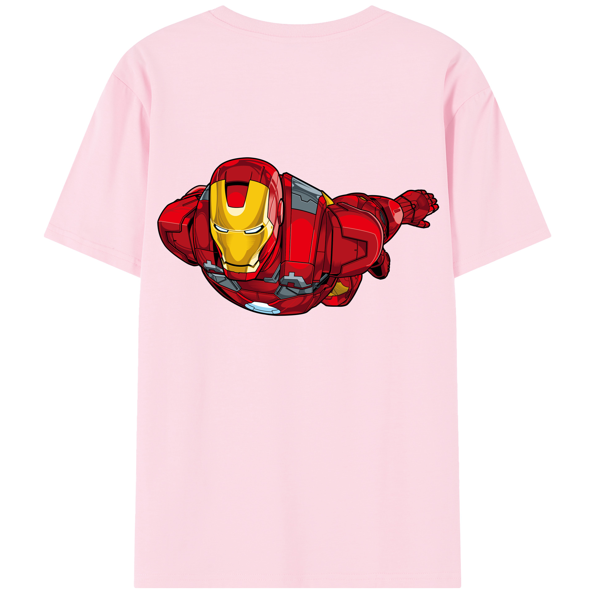 （画像用） アベンジャーズ The Avengers 綿100％半袖Tシャツ（背面プリント）