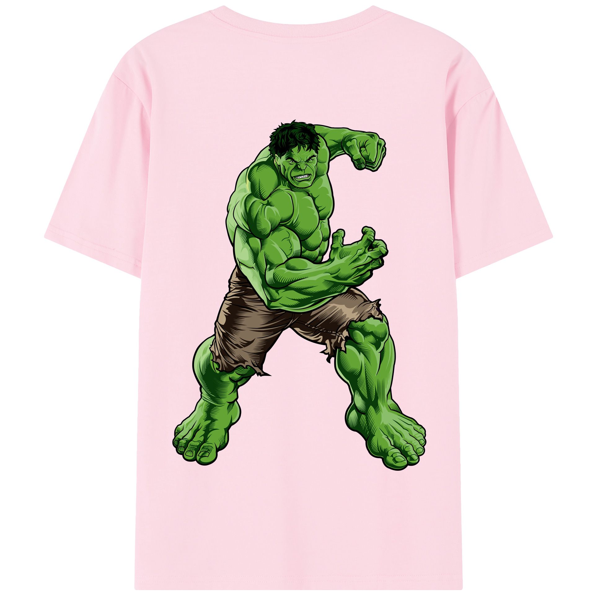 （画像用） アベンジャーズ The Avengers 綿100％半袖Tシャツ（背面プリント）