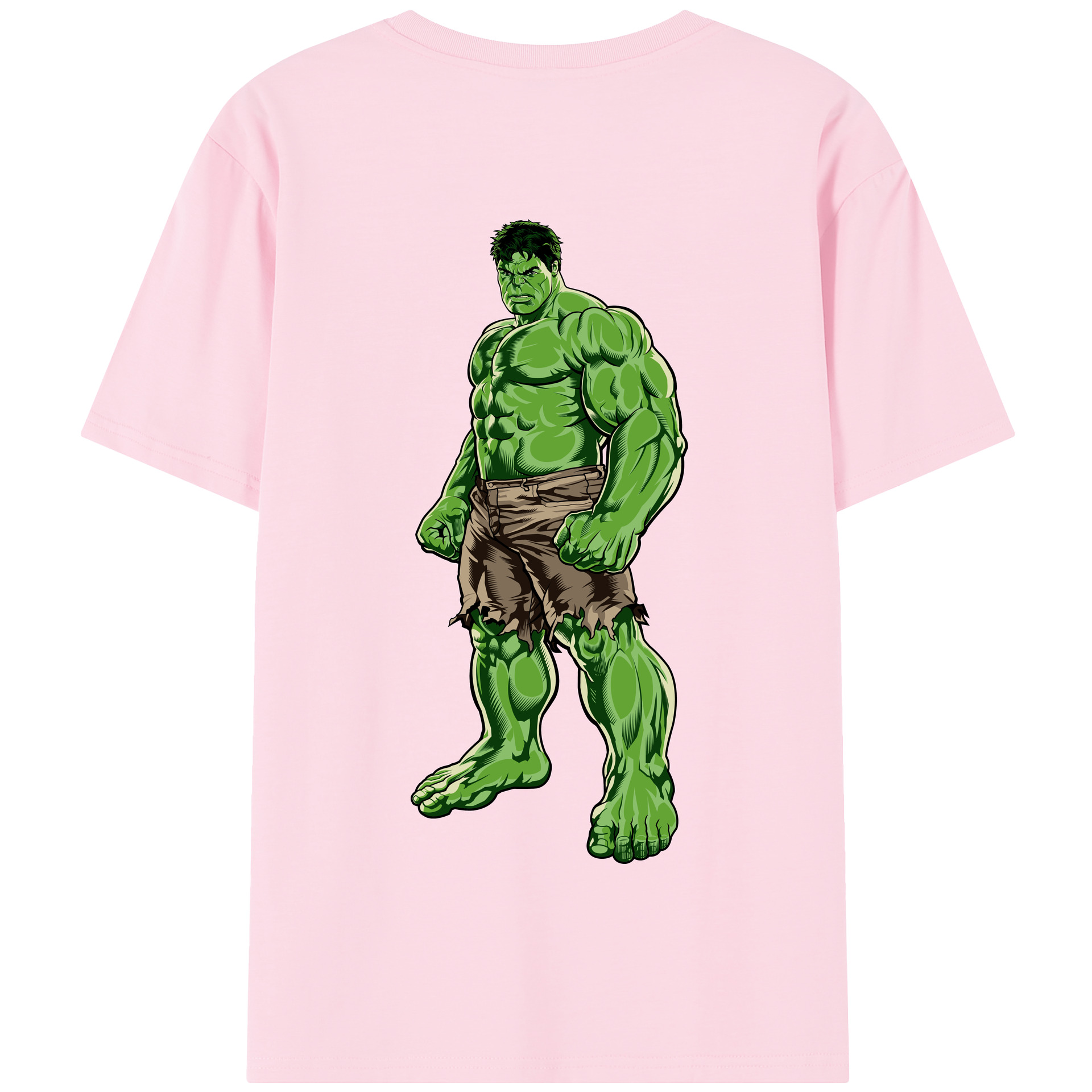 （画像用） アベンジャーズ The Avengers 綿100％半袖Tシャツ（背面プリント）