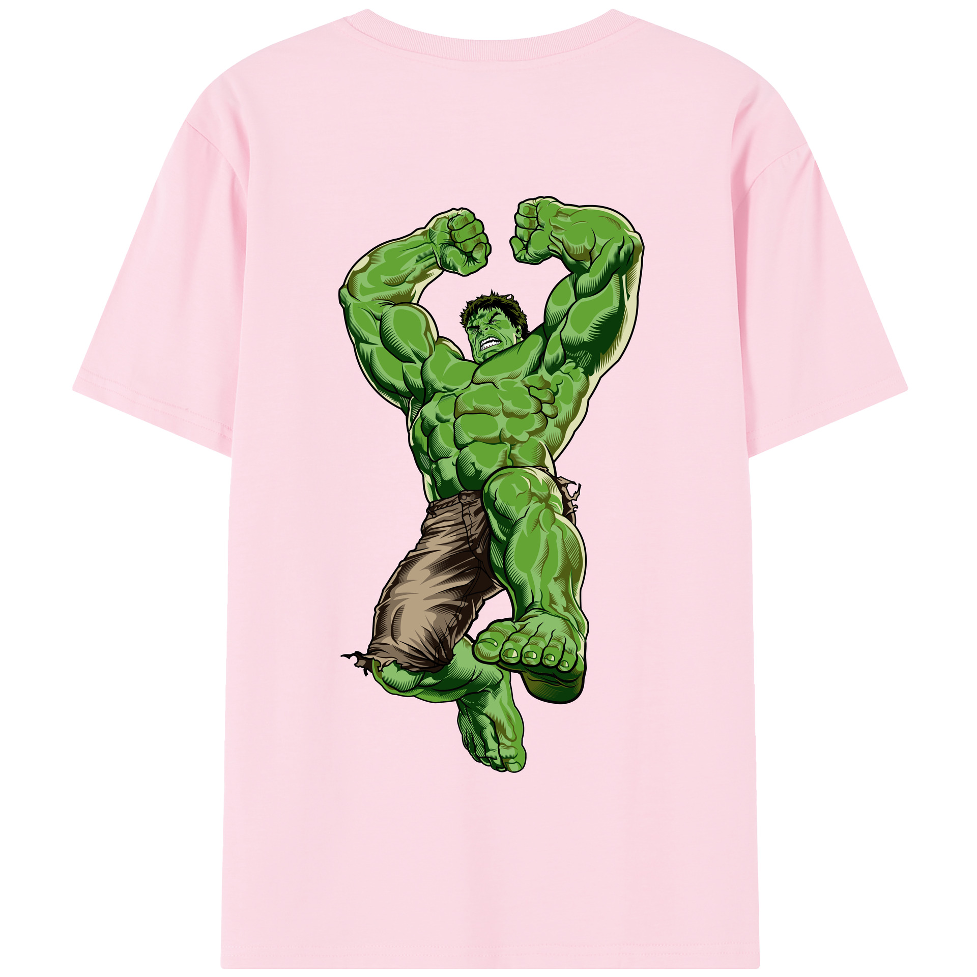 （画像用） アベンジャーズ The Avengers 綿100％半袖Tシャツ（背面プリント）