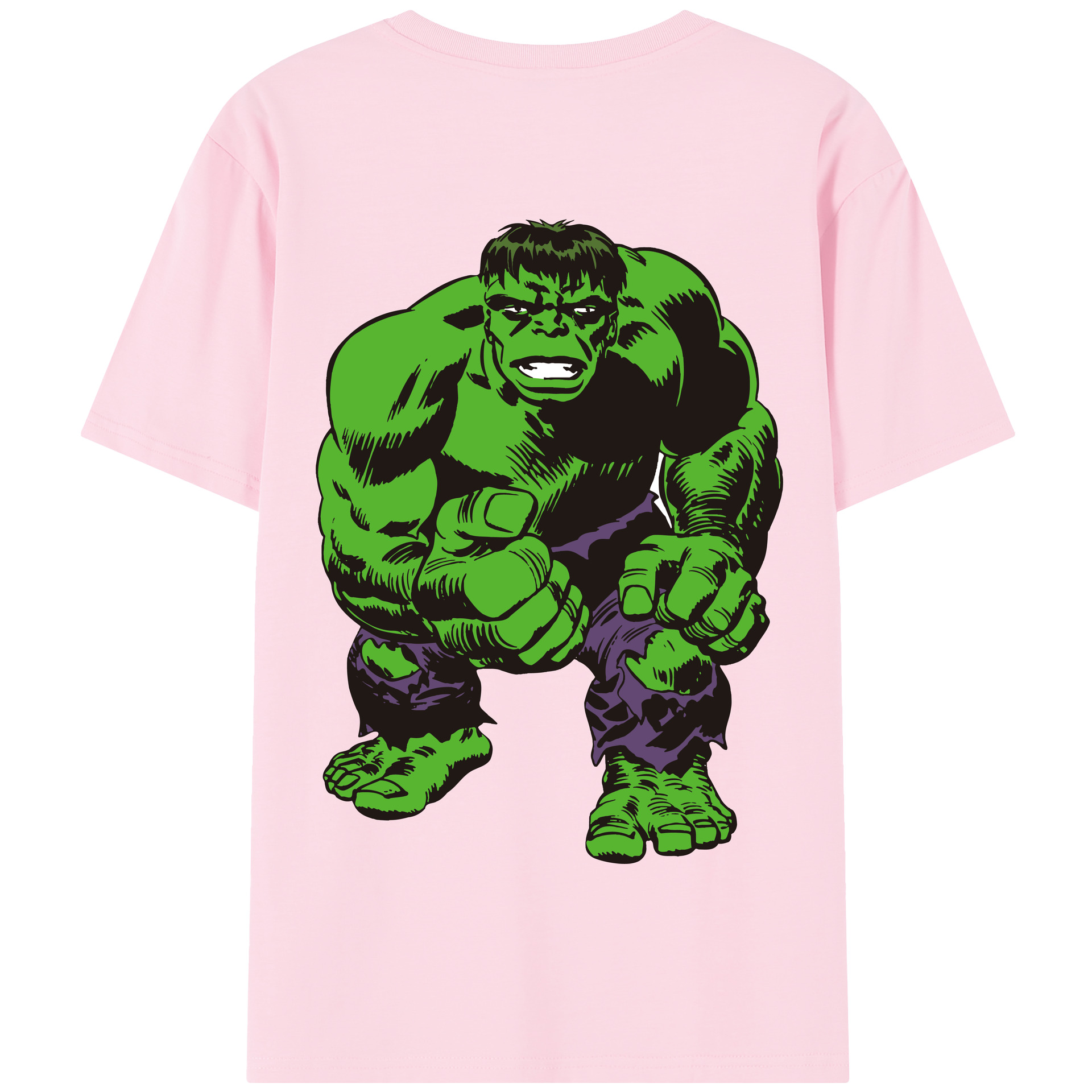 （画像用） アベンジャーズ The Avengers 綿100％半袖Tシャツ（背面プリント）