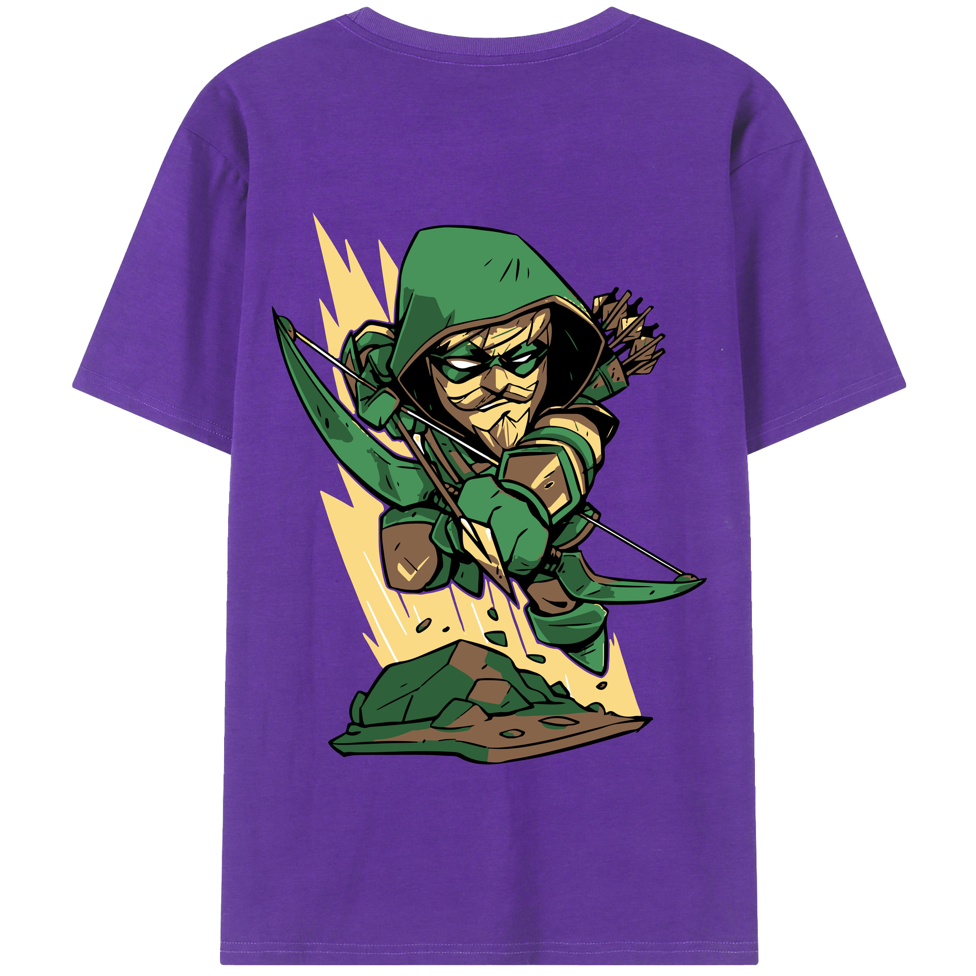 （画像用） アベンジャーズ The Avengers 綿100％半袖Tシャツ（背面プリント）