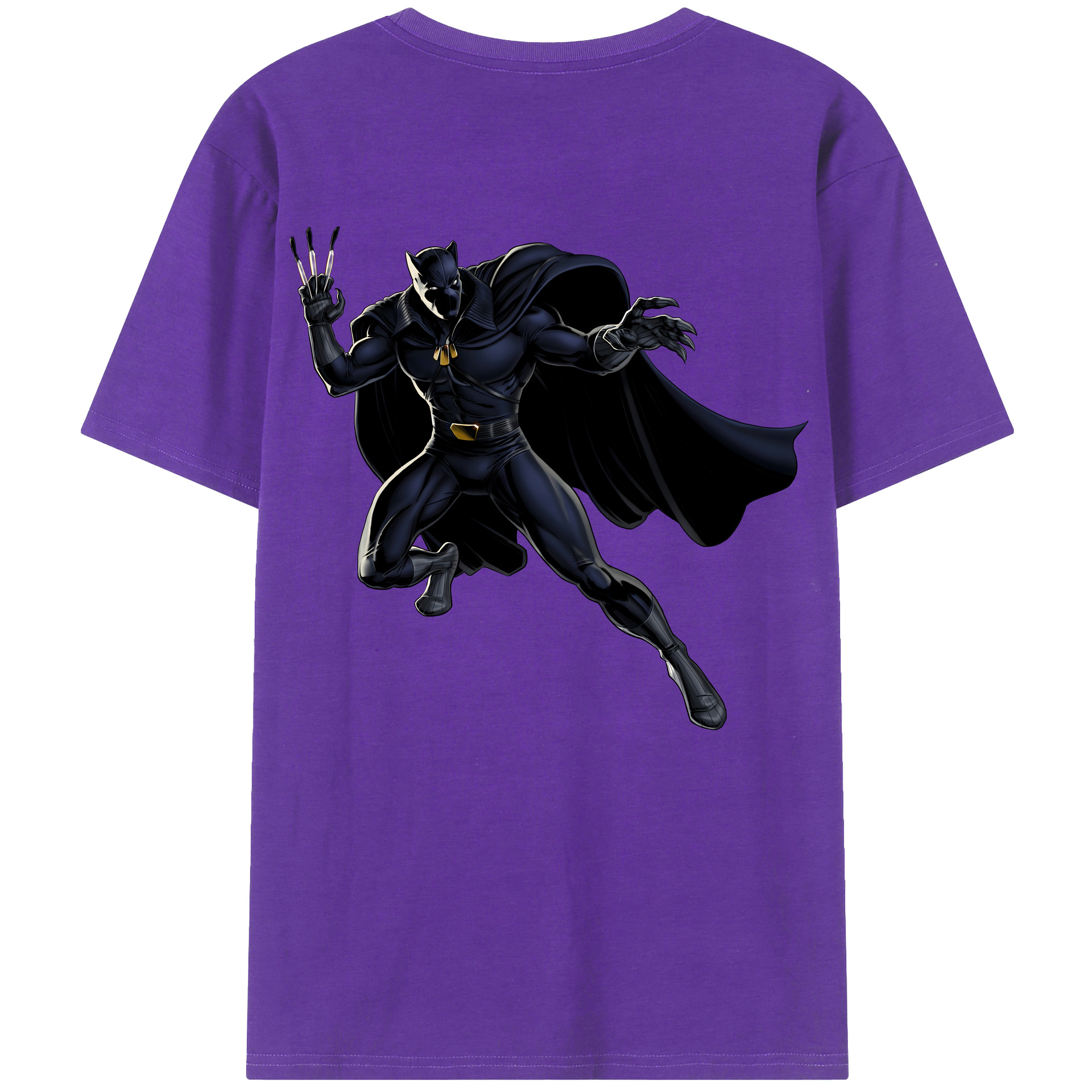 （画像用） アベンジャーズ The Avengers 綿100％半袖Tシャツ（背面プリント）