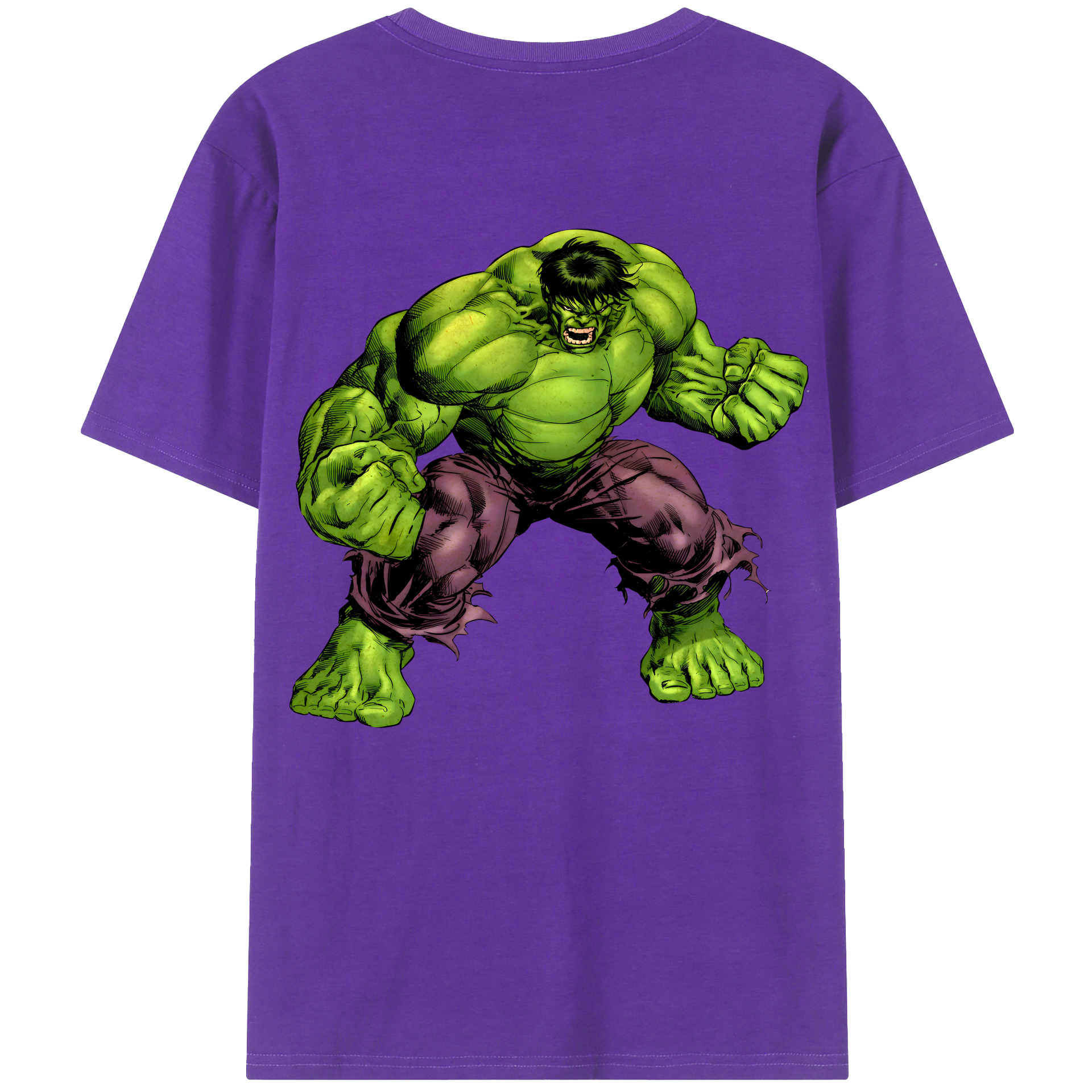 （画像用） アベンジャーズ The Avengers 綿100％半袖Tシャツ（背面プリント）