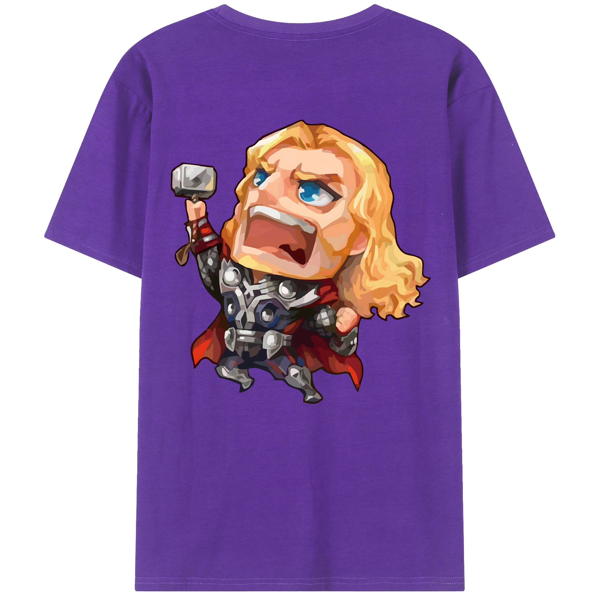 （画像用） アベンジャーズ The Avengers 綿100％半袖Tシャツ（背面プリント）