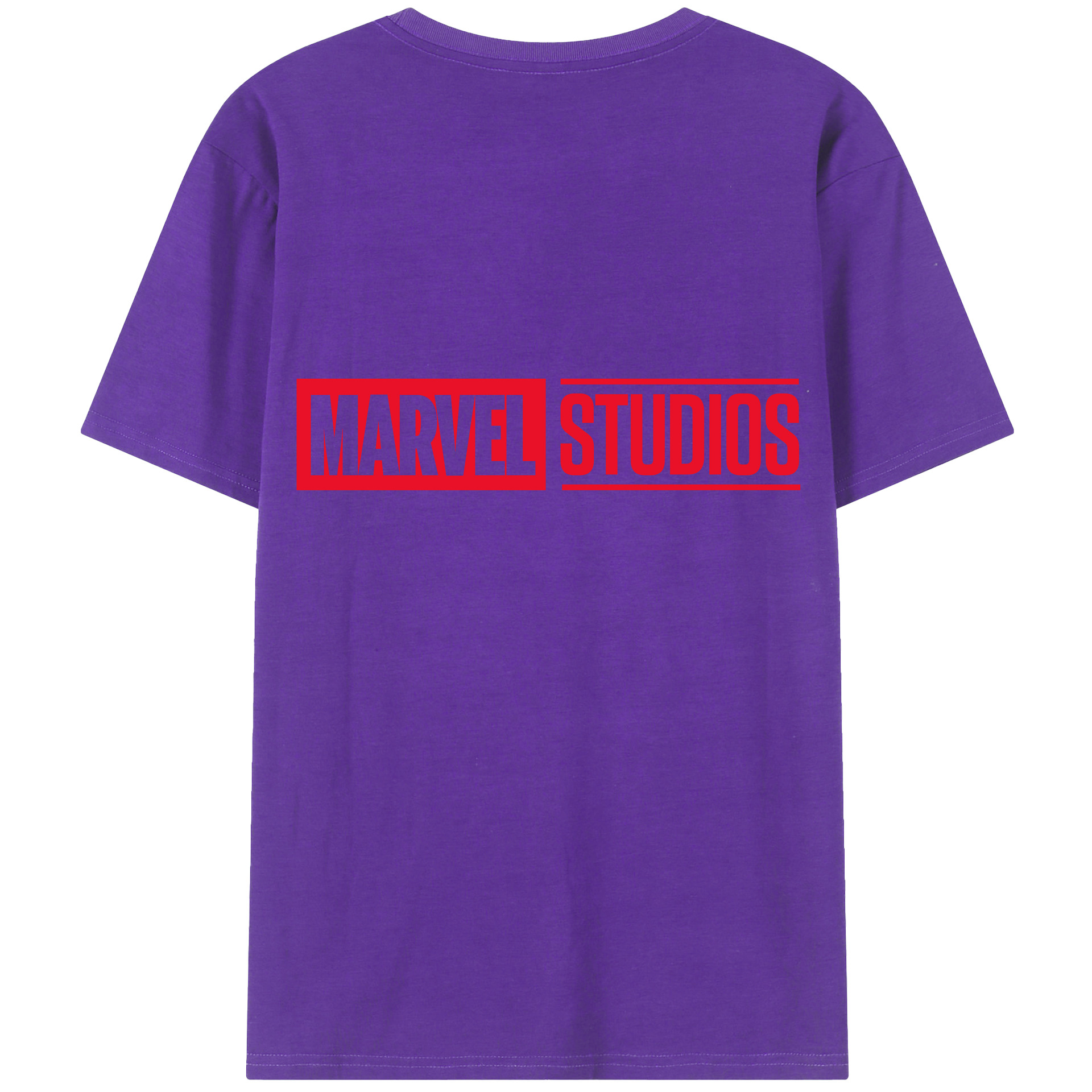 （画像用） アベンジャーズ The Avengers 綿100％半袖Tシャツ（背面プリント）