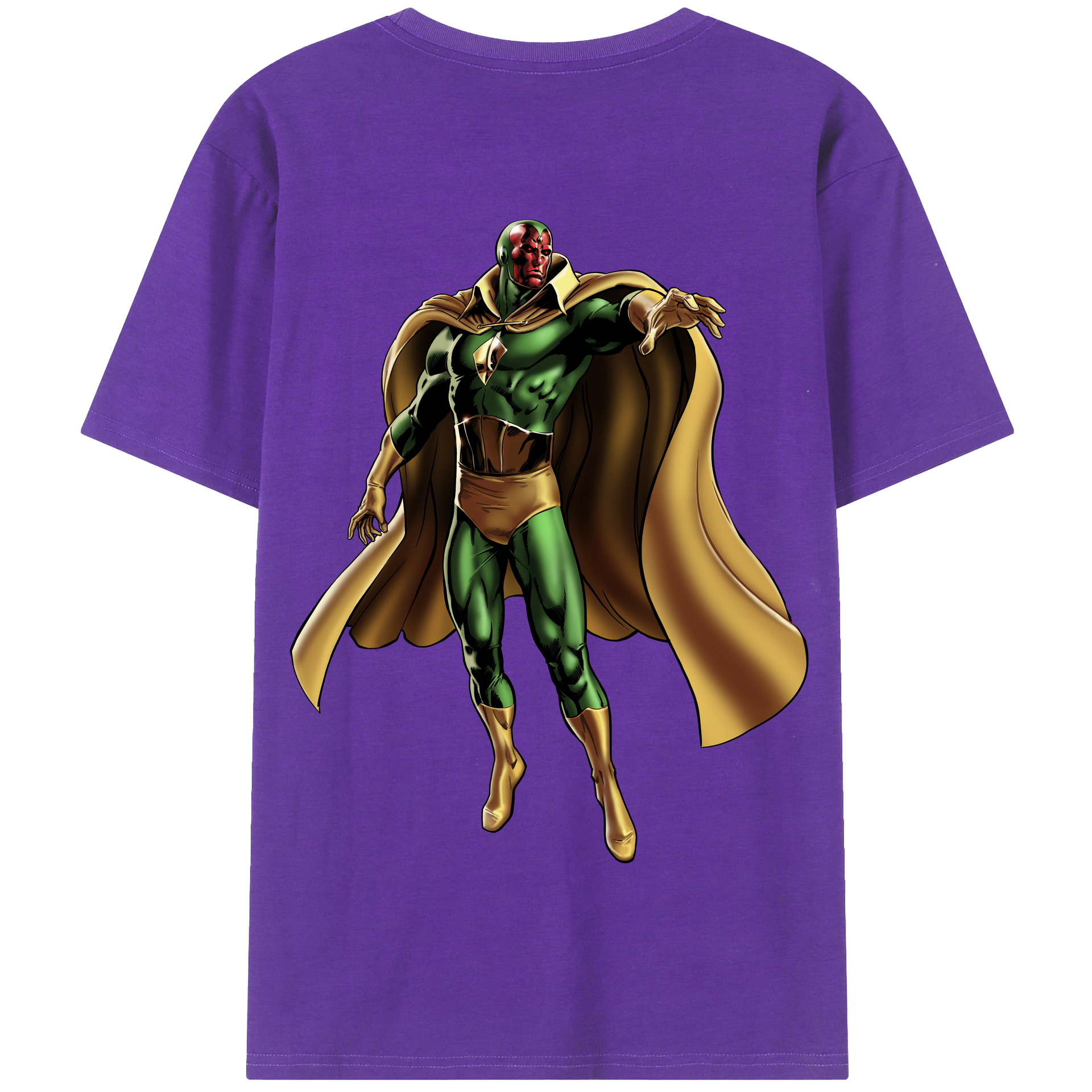 （画像用） アベンジャーズ The Avengers 綿100％半袖Tシャツ（背面プリント）