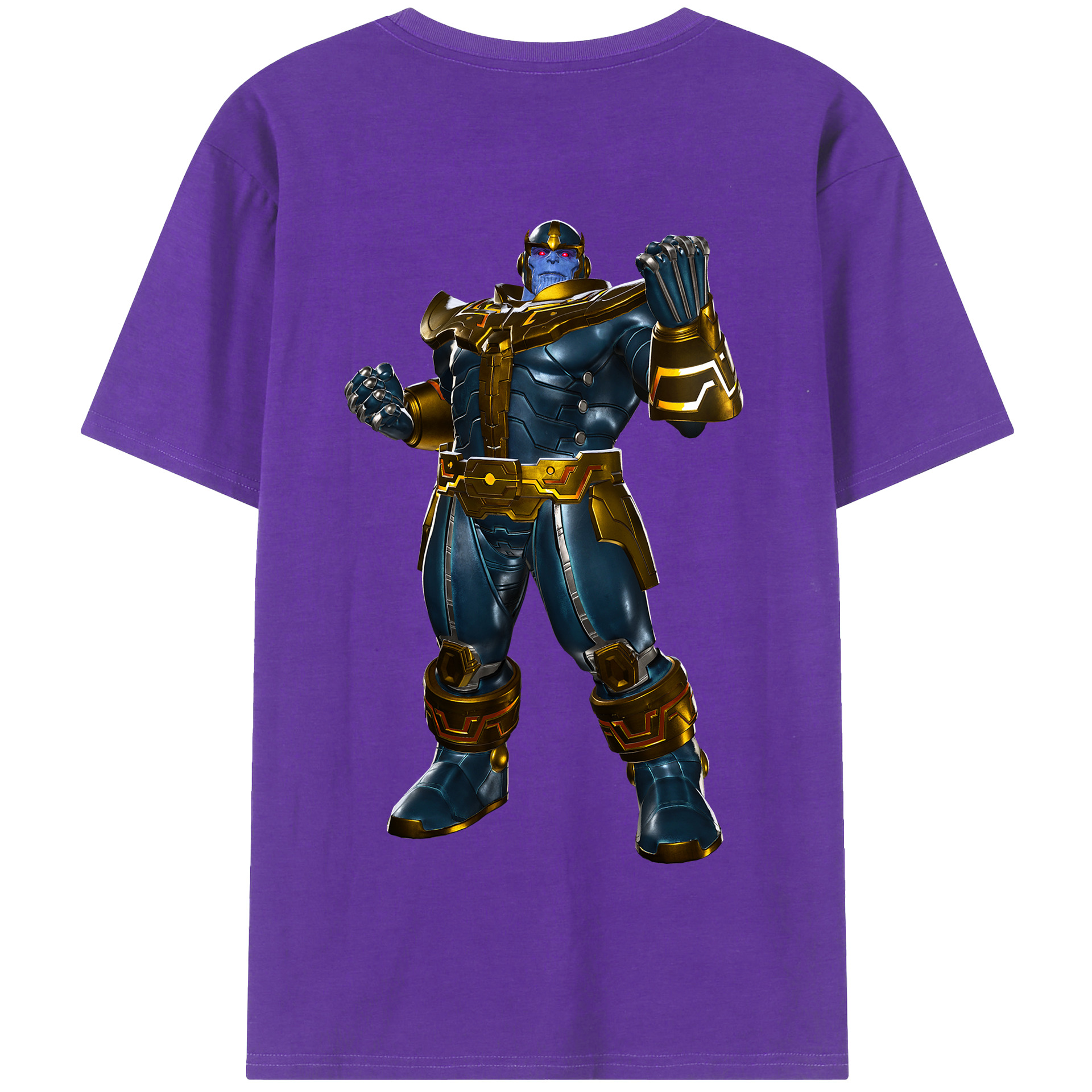 （画像用） アベンジャーズ The Avengers 綿100％半袖Tシャツ（背面プリント）