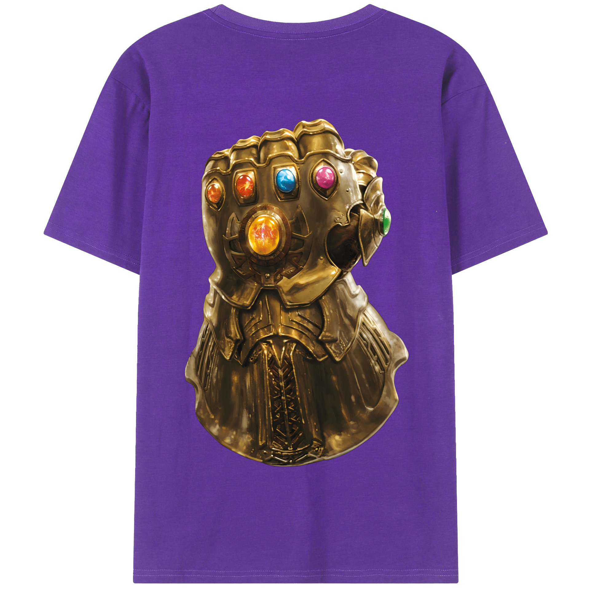 （画像用） アベンジャーズ The Avengers 綿100％半袖Tシャツ（背面プリント）