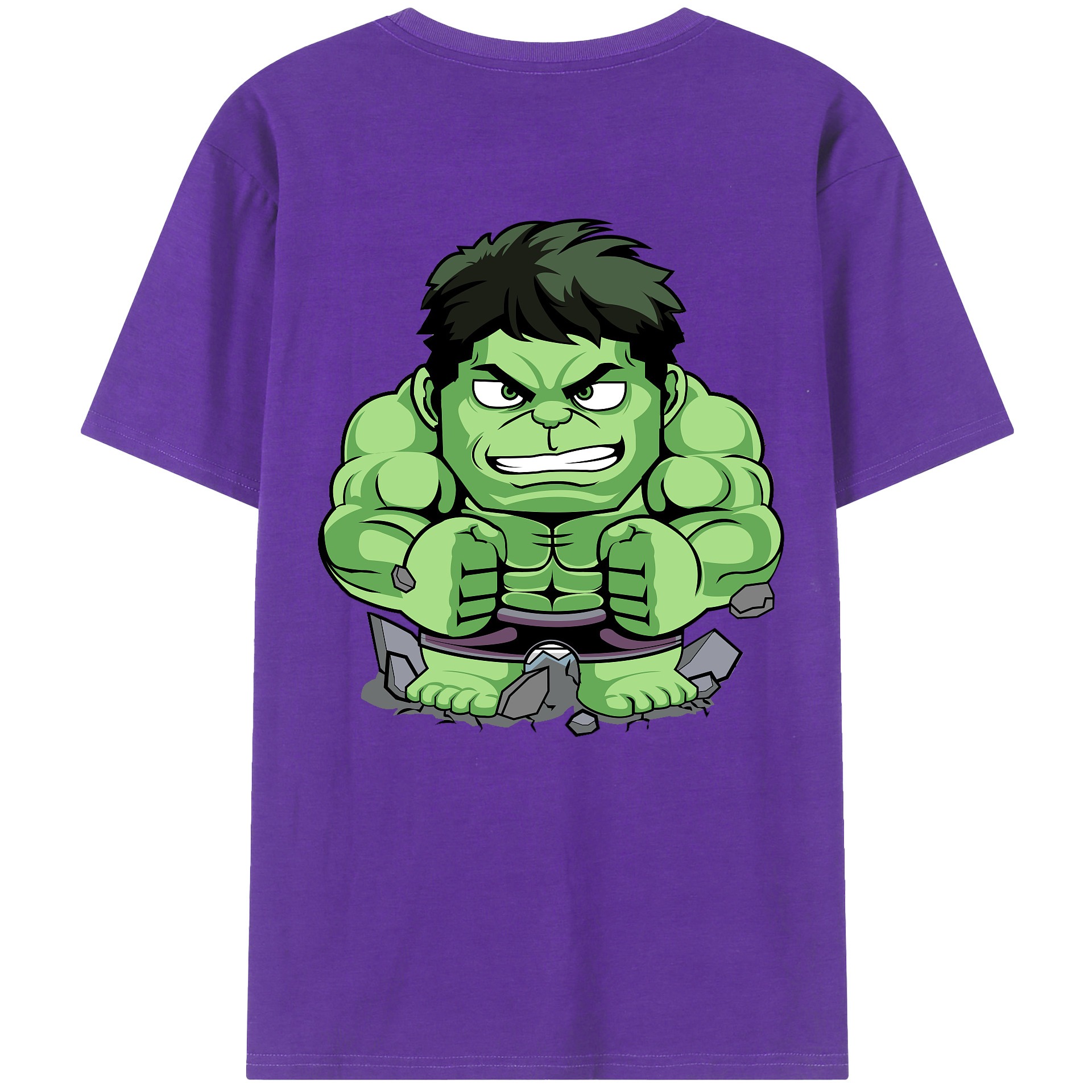 （画像用） アベンジャーズ The Avengers 綿100％半袖Tシャツ（背面プリント）