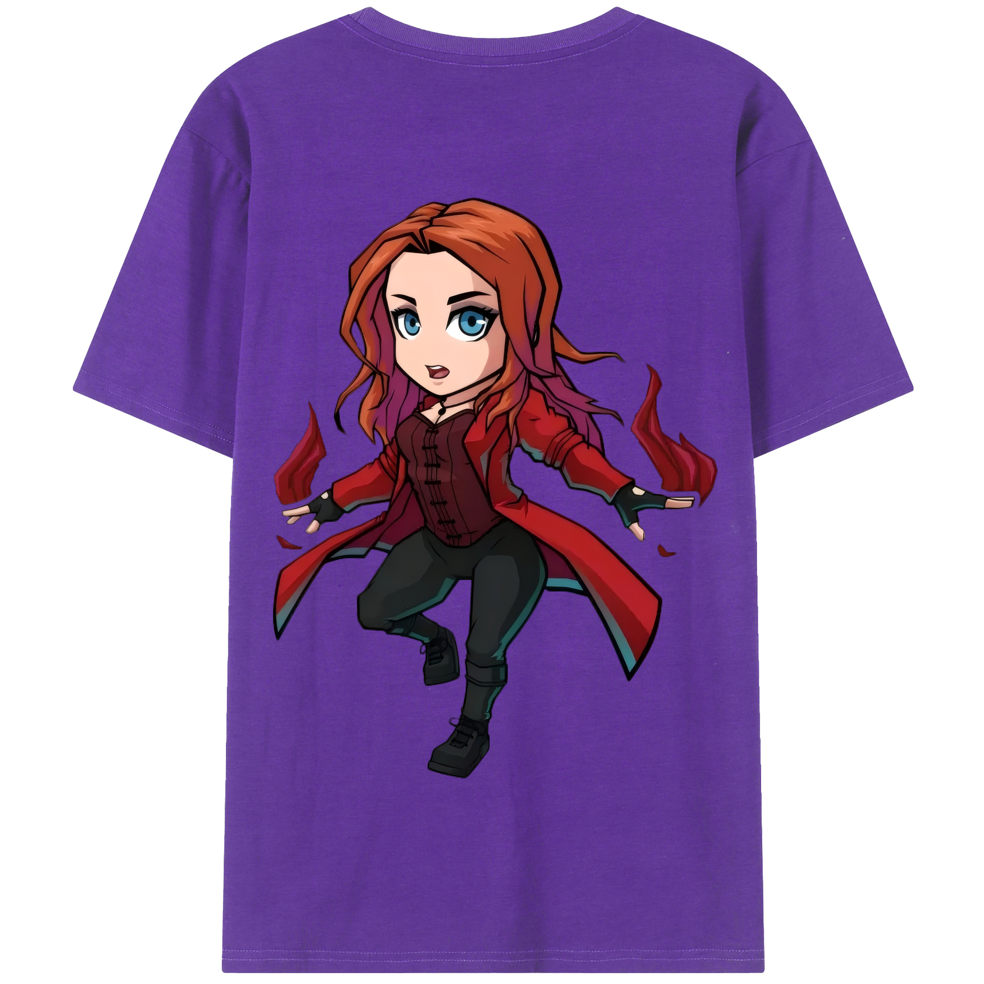 （画像用） アベンジャーズ The Avengers 綿100％半袖Tシャツ（背面プリント）