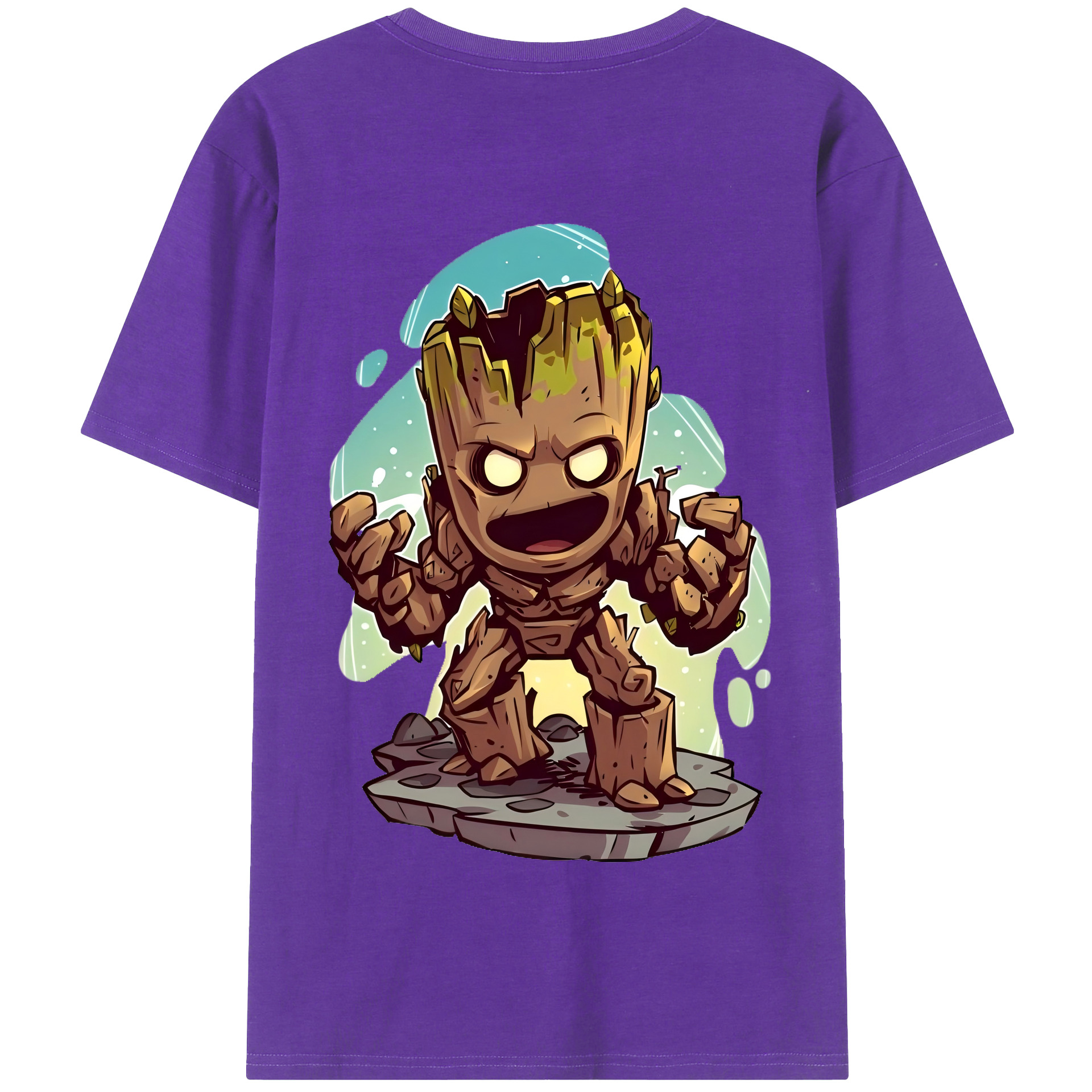 （画像用） アベンジャーズ The Avengers 綿100％半袖Tシャツ（背面プリント）