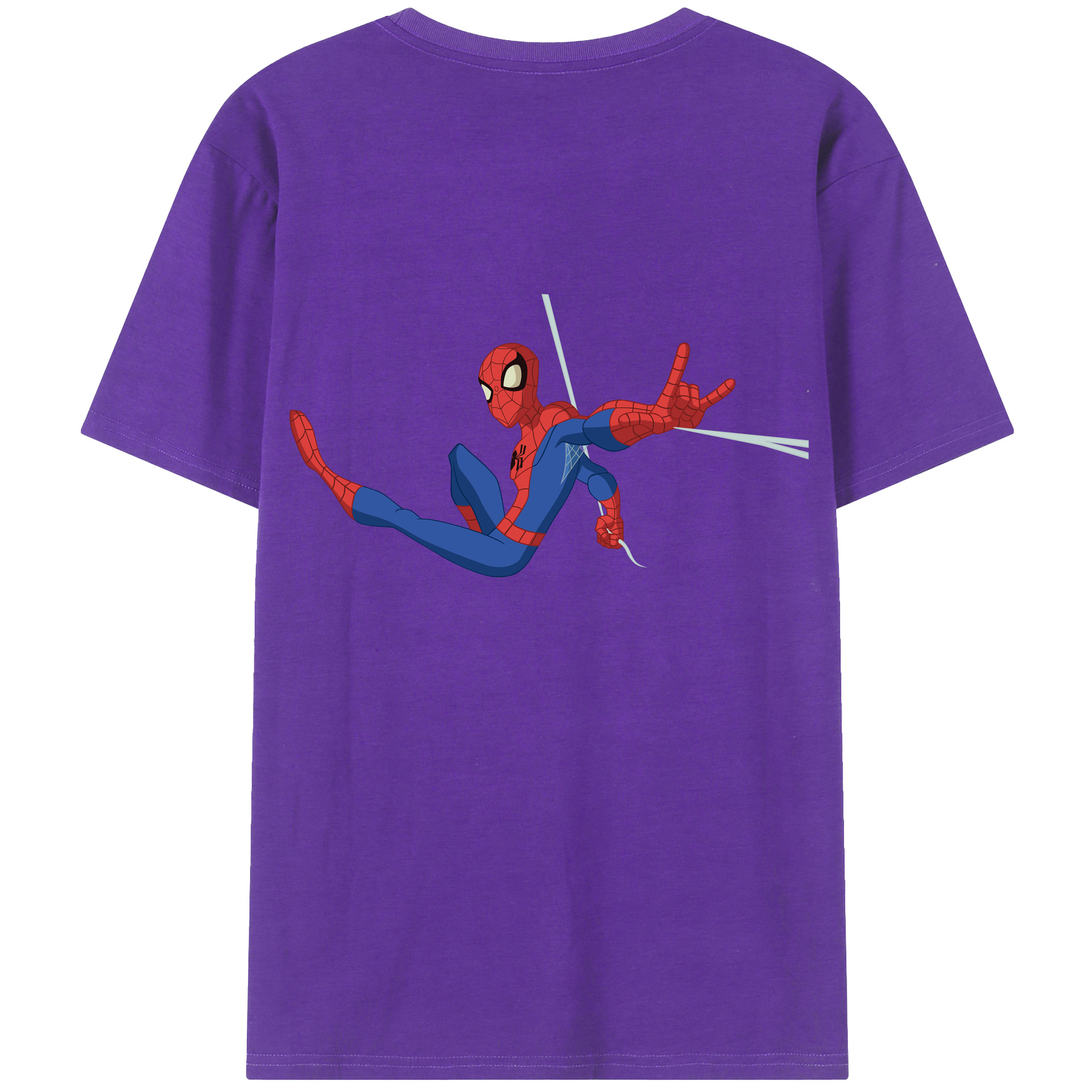 （画像用） アベンジャーズ The Avengers 綿100％半袖Tシャツ（背面プリント）