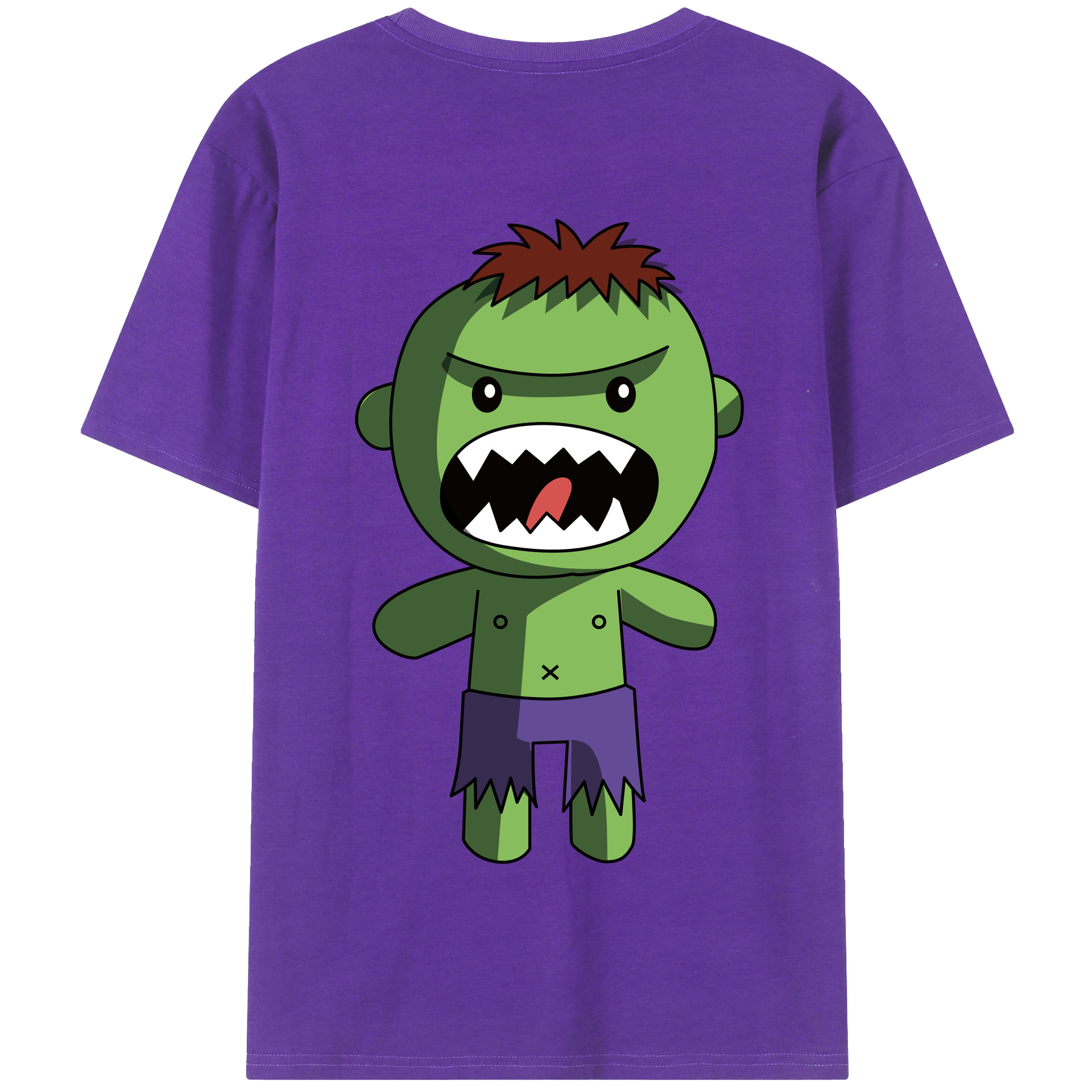（画像用） アベンジャーズ The Avengers 綿100％半袖Tシャツ（背面プリント）