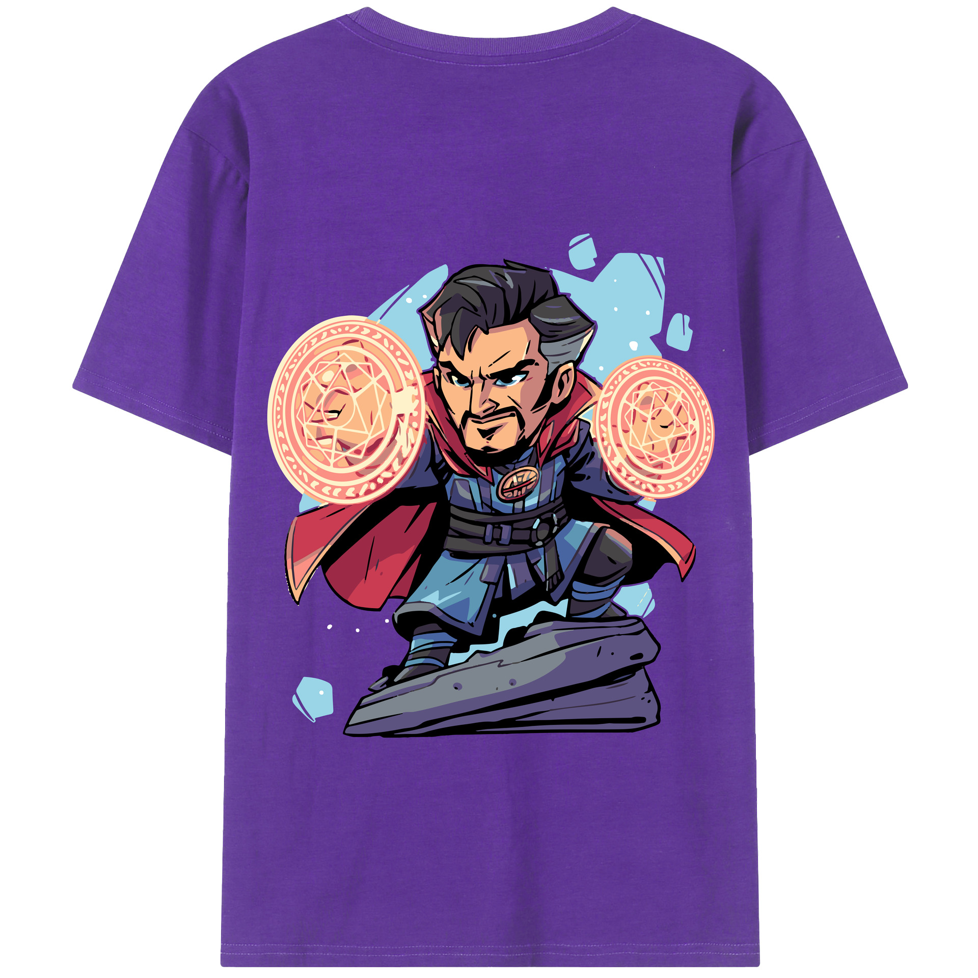 （画像用） アベンジャーズ The Avengers 綿100％半袖Tシャツ（背面プリント）