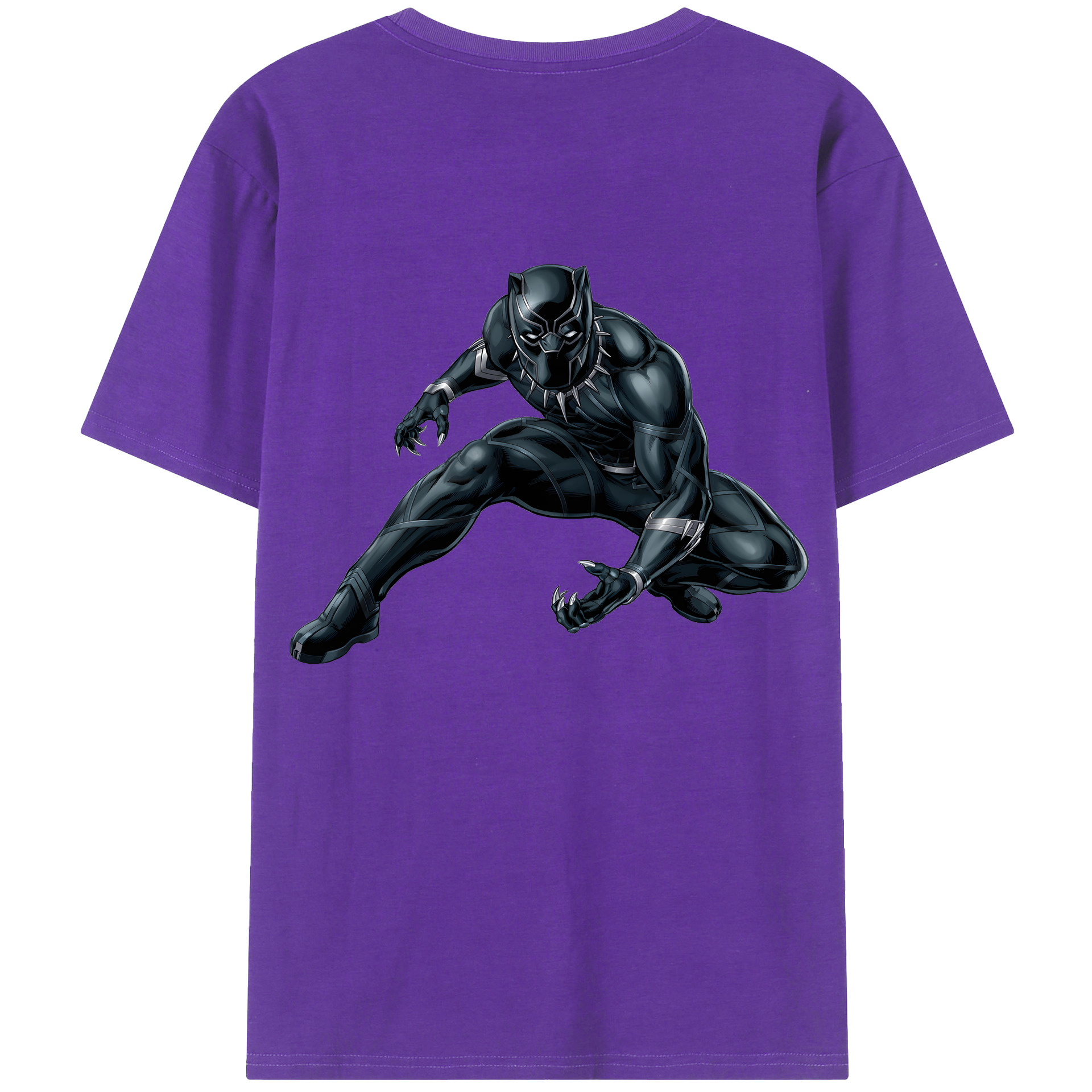 （画像用） アベンジャーズ The Avengers 綿100％半袖Tシャツ（背面プリント）