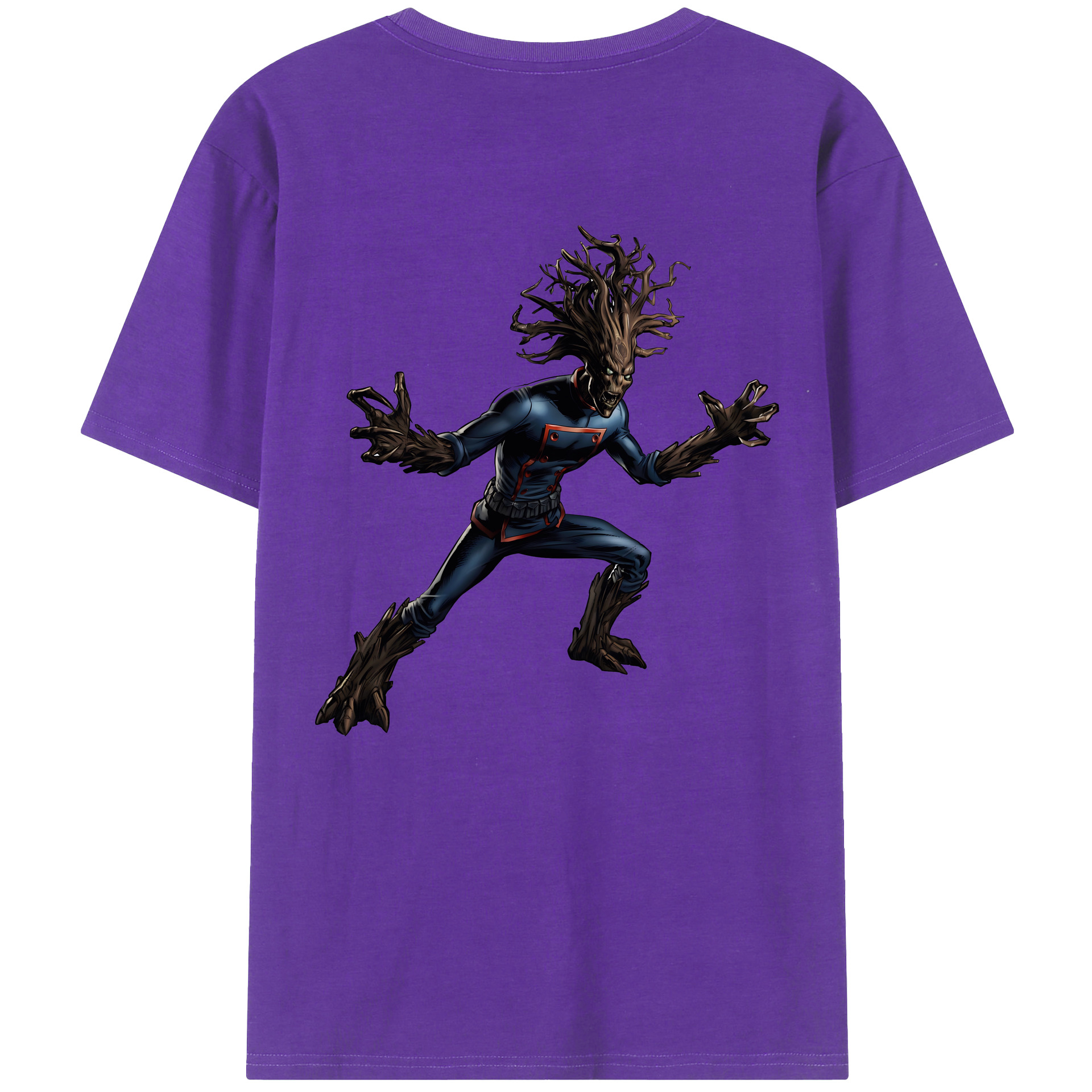 （画像用） アベンジャーズ The Avengers 綿100％半袖Tシャツ（背面プリント）