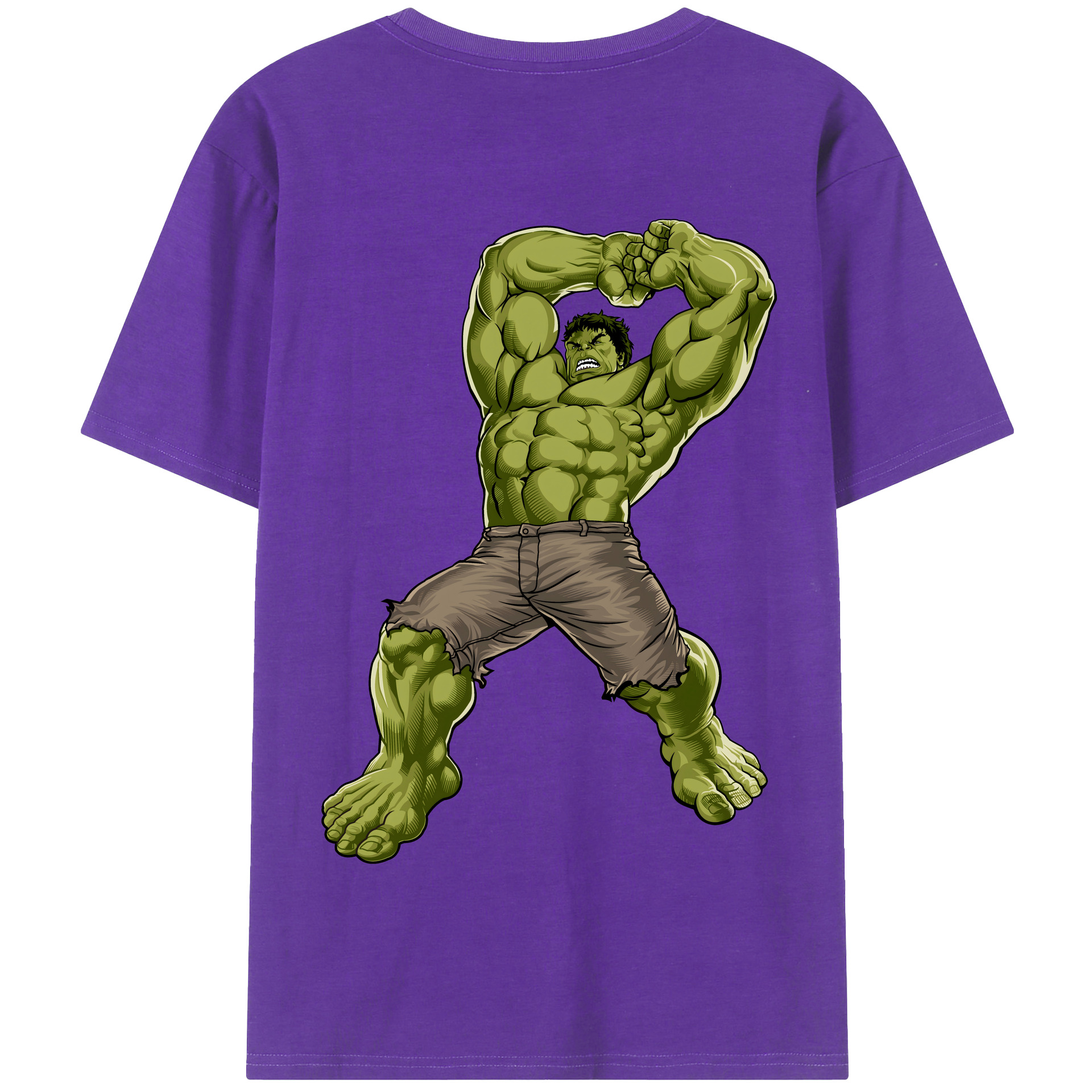 （画像用） アベンジャーズ The Avengers 綿100％半袖Tシャツ（背面プリント）