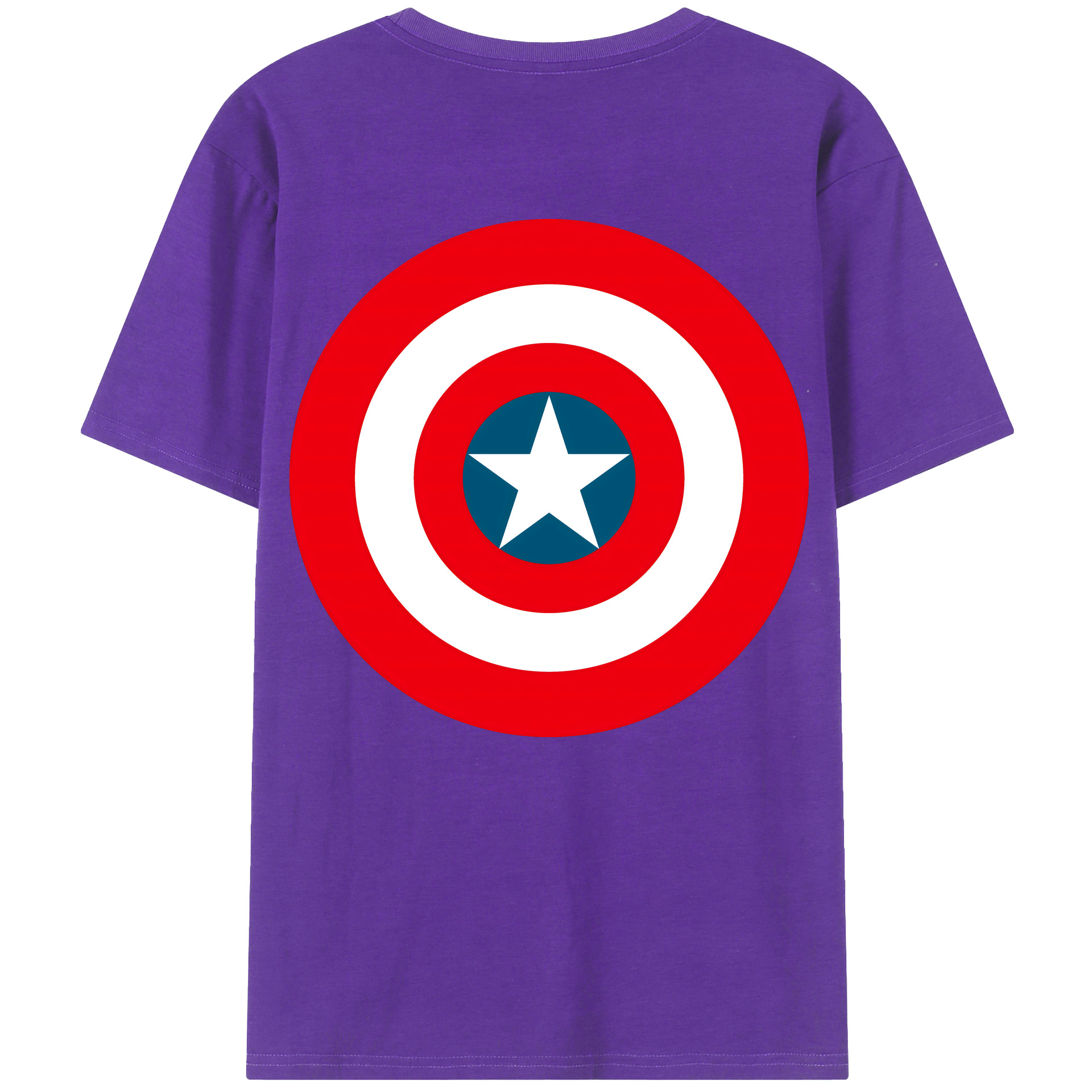 （画像用） アベンジャーズ The Avengers 綿100％半袖Tシャツ（背面プリント）