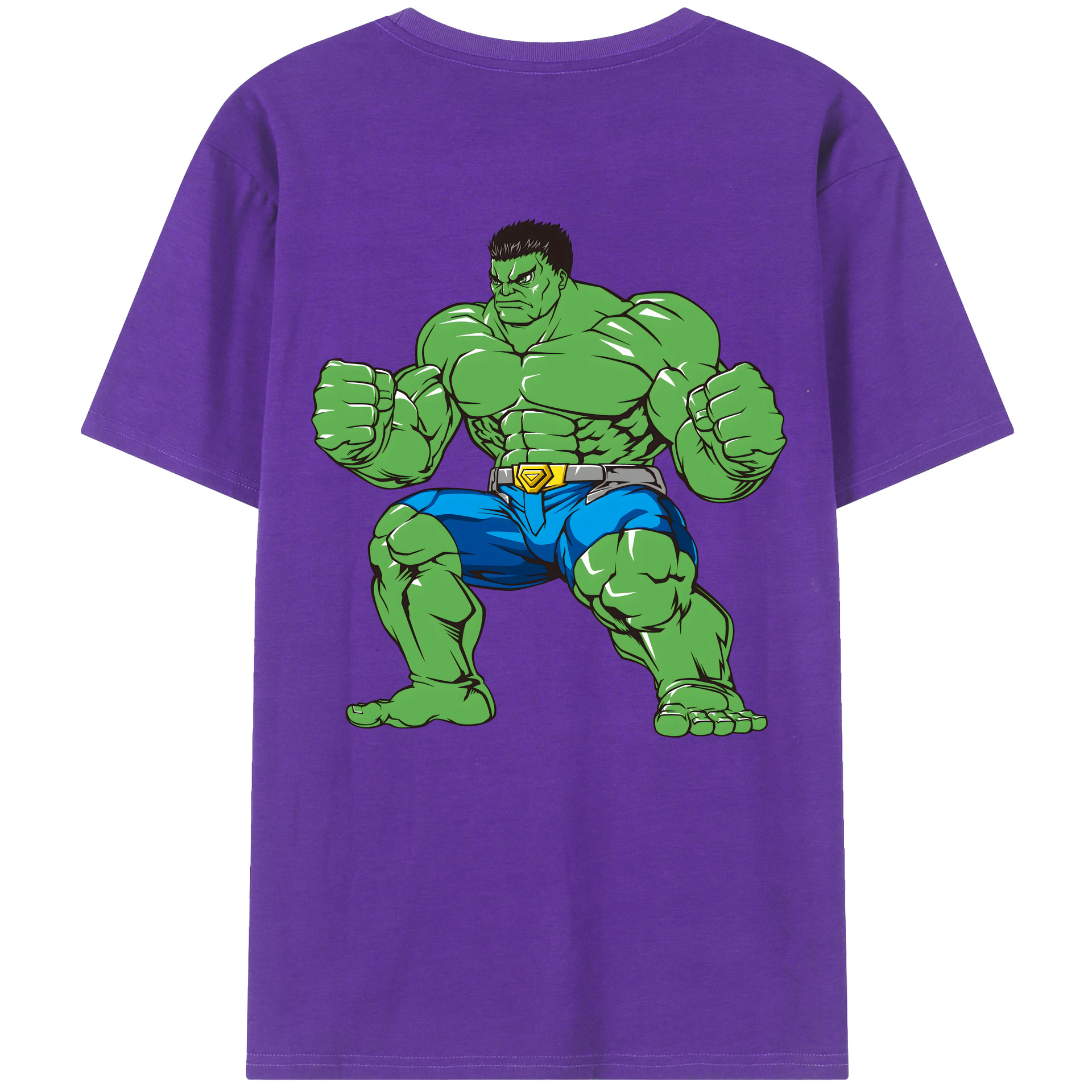 （画像用） アベンジャーズ The Avengers 綿100％半袖Tシャツ（背面プリント）