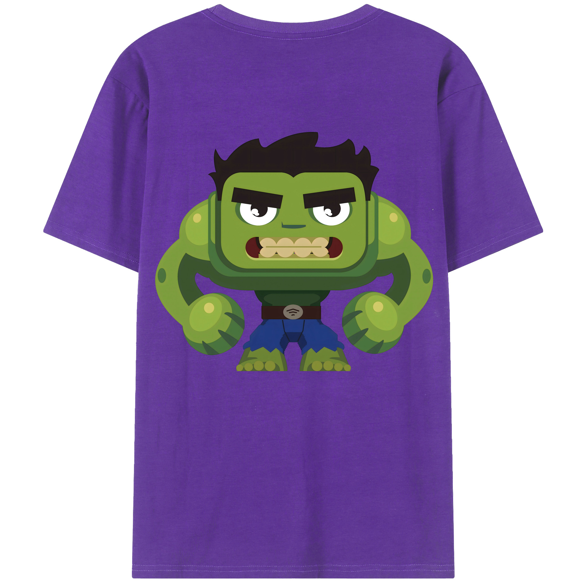 （画像用） アベンジャーズ The Avengers 綿100％半袖Tシャツ（背面プリント）