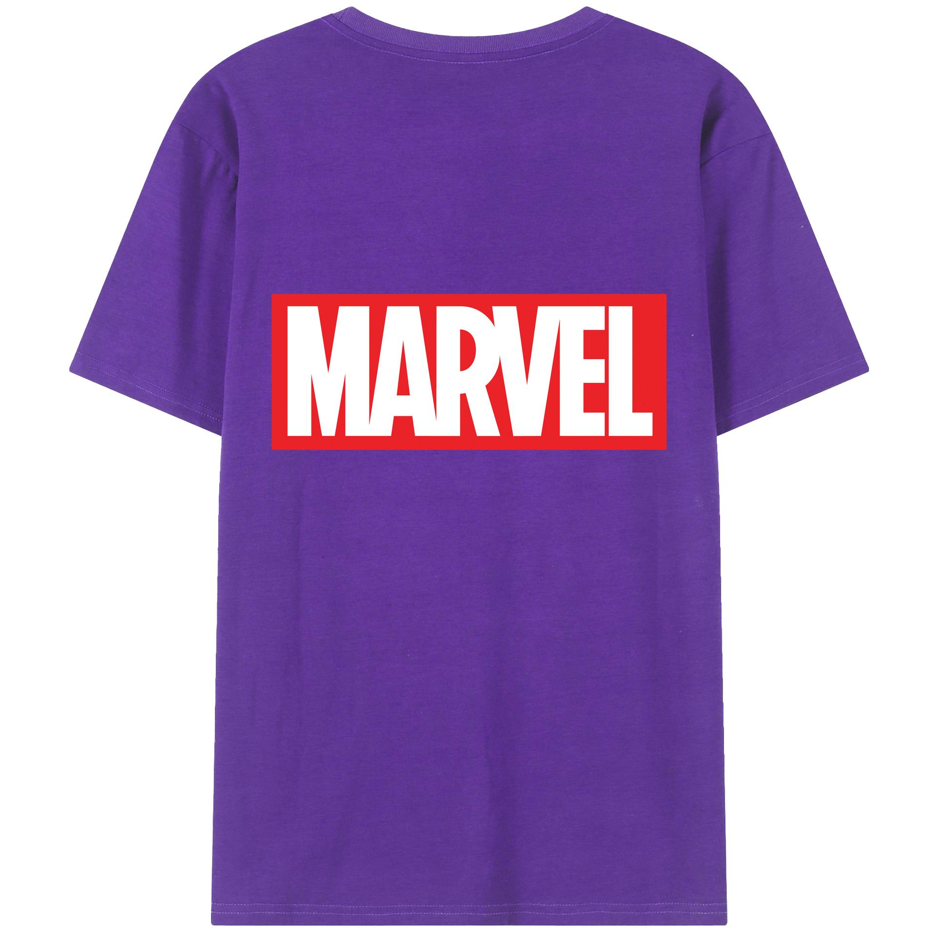 （画像用） アベンジャーズ The Avengers 綿100％半袖Tシャツ（背面プリント）