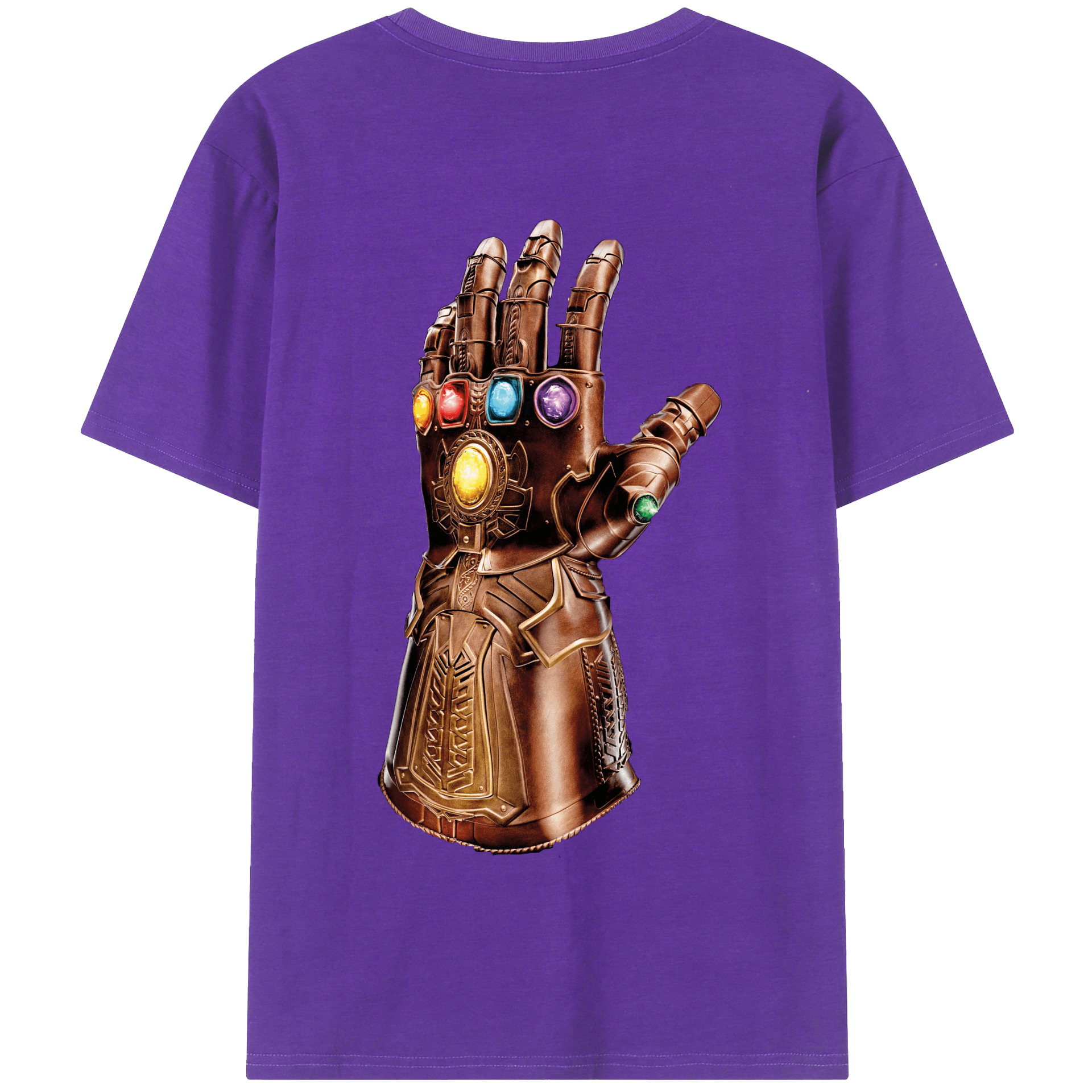 （画像用） アベンジャーズ The Avengers 綿100％半袖Tシャツ（背面プリント）