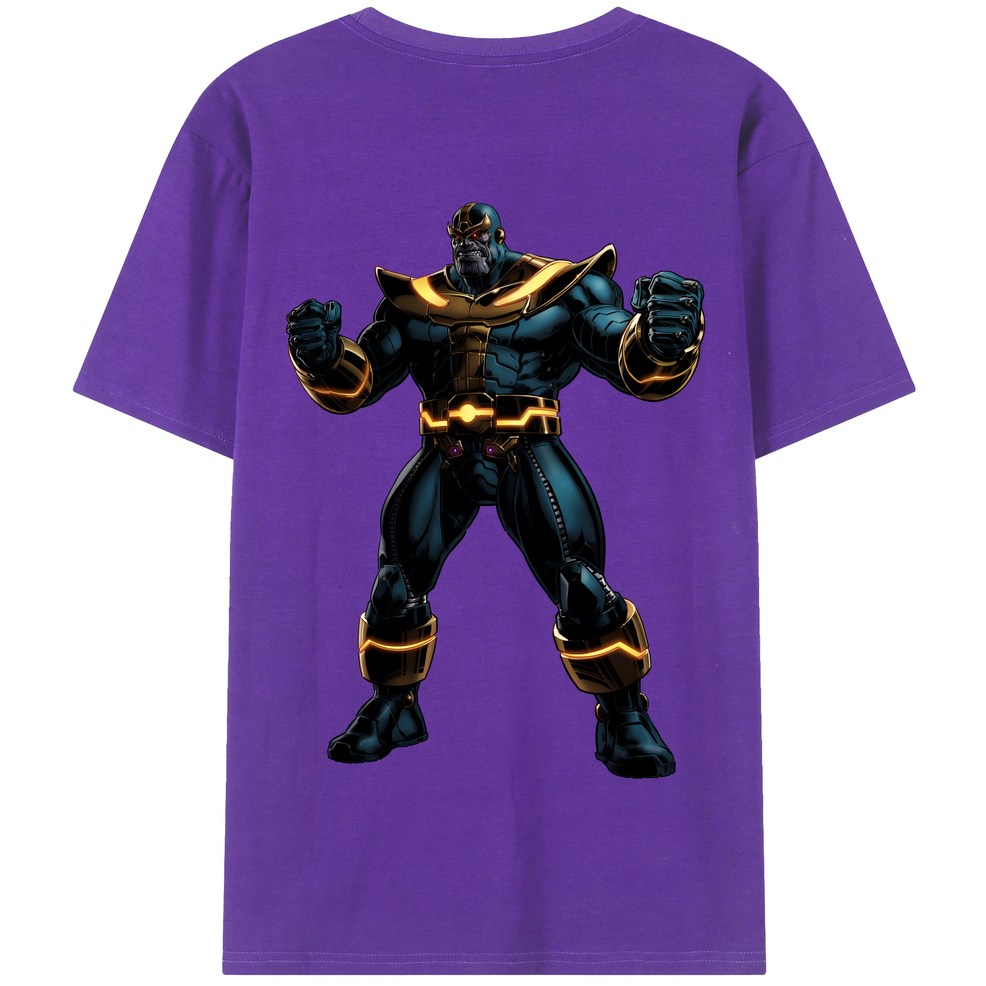 （画像用） アベンジャーズ The Avengers 綿100％半袖Tシャツ（背面プリント）