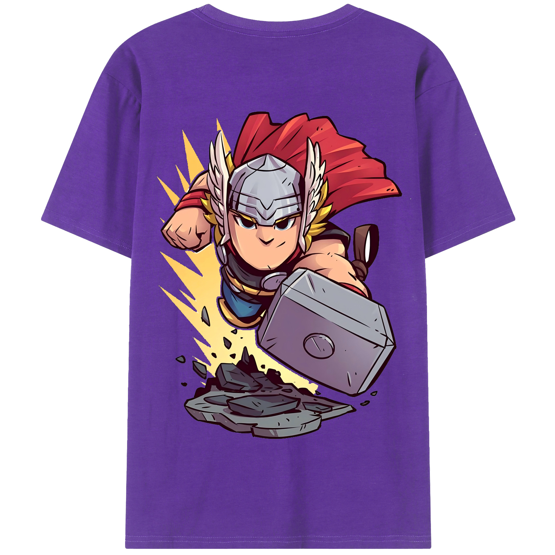 （画像用） アベンジャーズ The Avengers 綿100％半袖Tシャツ（背面プリント）