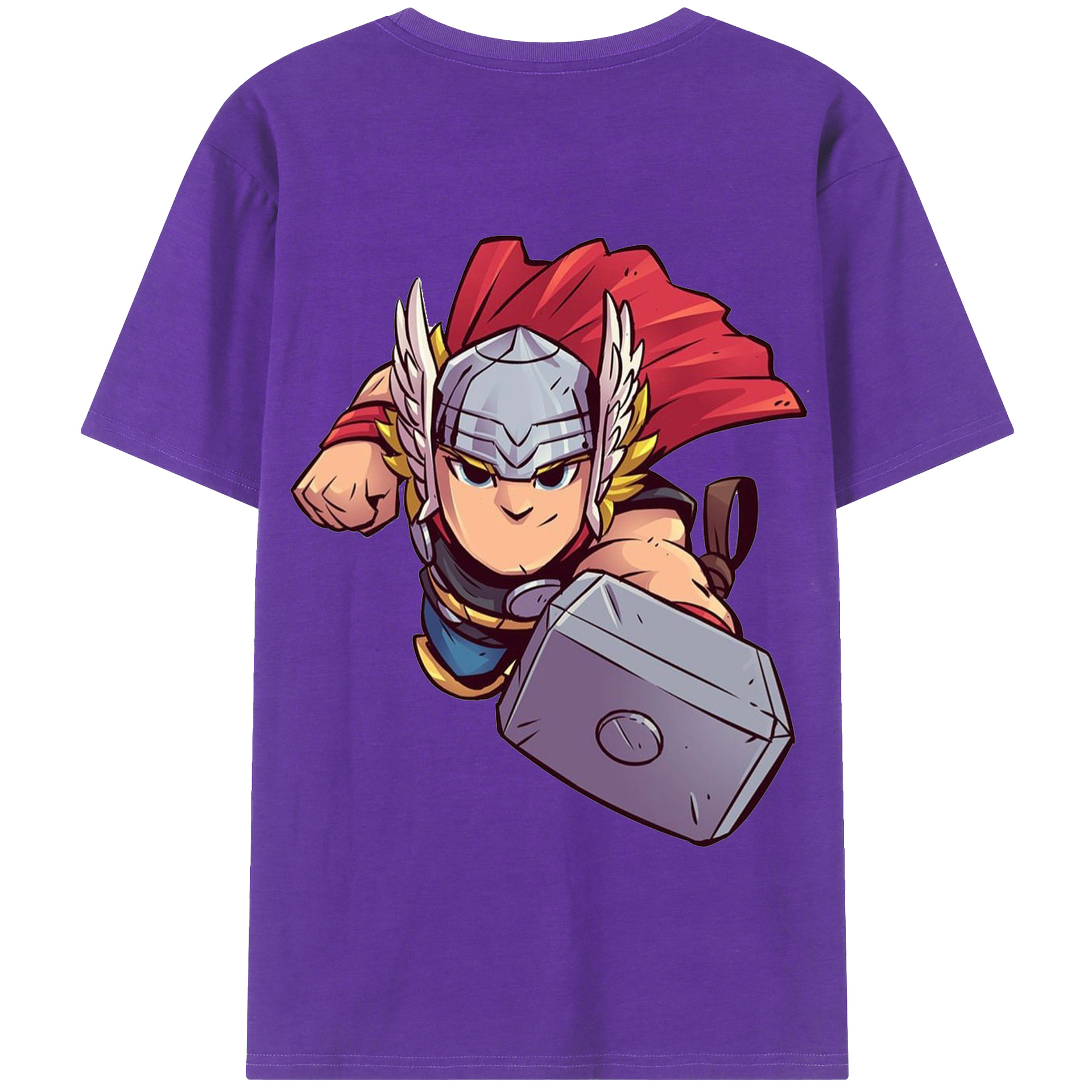 （画像用） アベンジャーズ The Avengers 綿100％半袖Tシャツ（背面プリント）