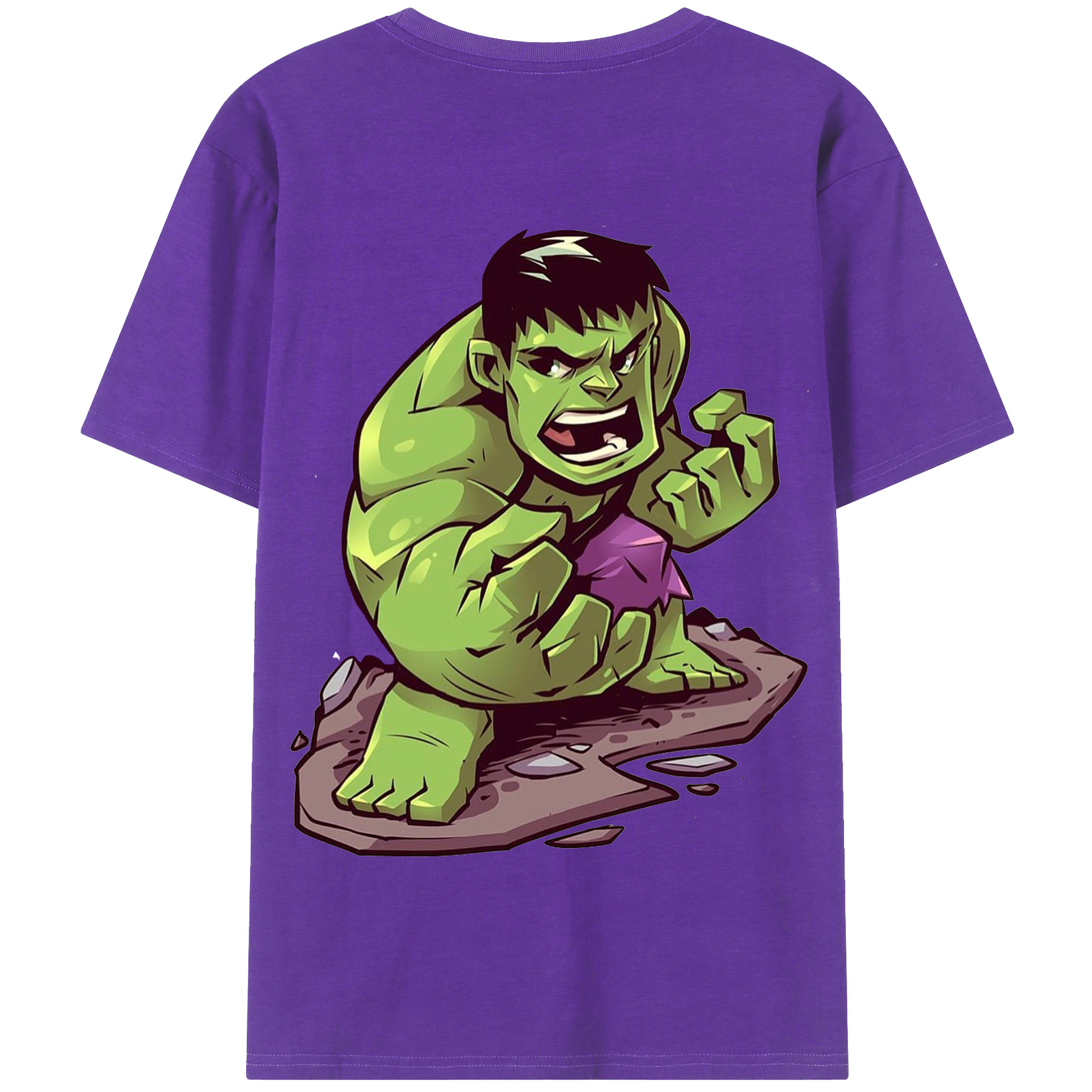 （画像用） アベンジャーズ The Avengers 綿100％半袖Tシャツ（背面プリント）